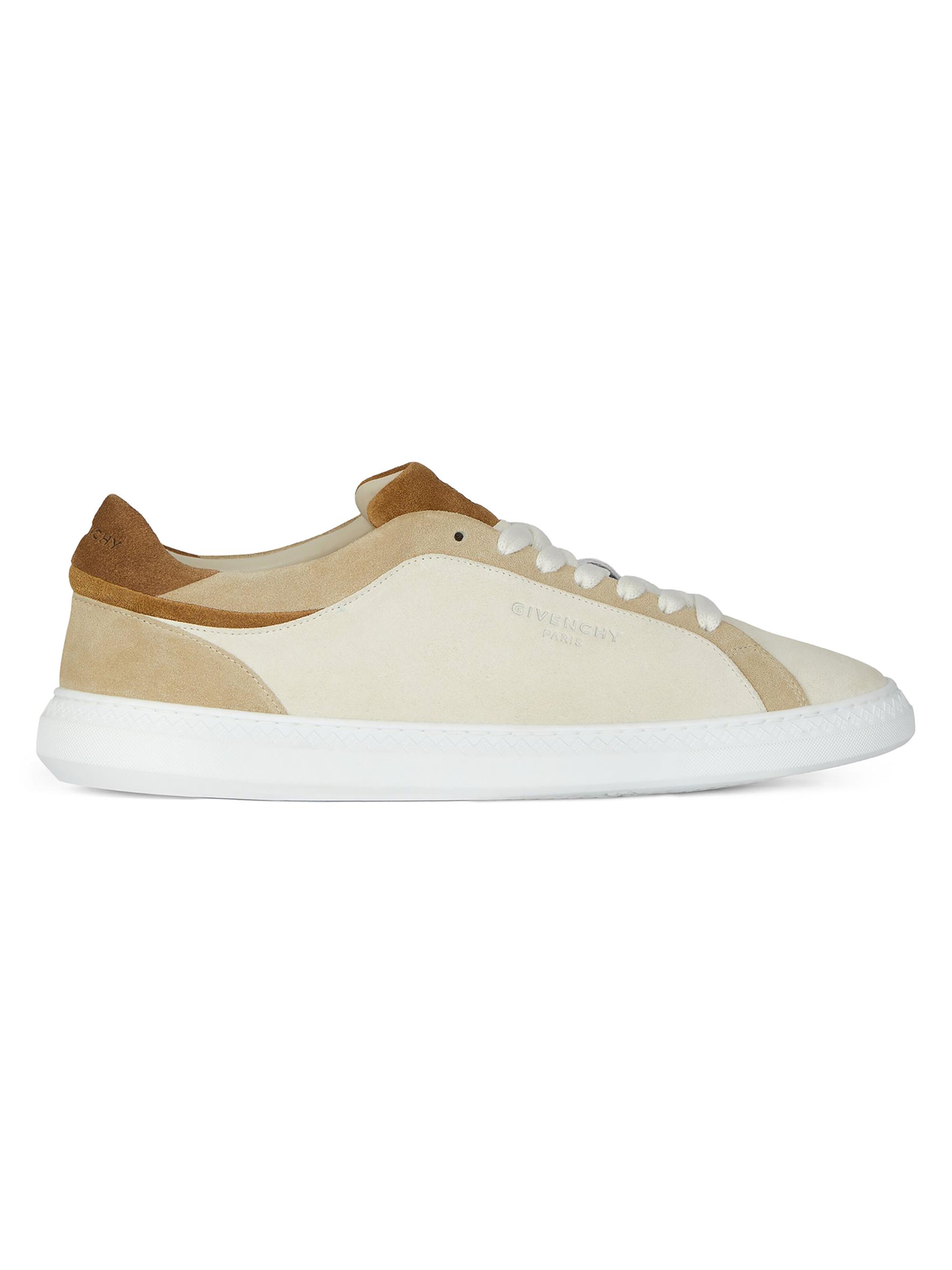 Givenchy Men's G Set Sneakers in Suede - Beige Brown