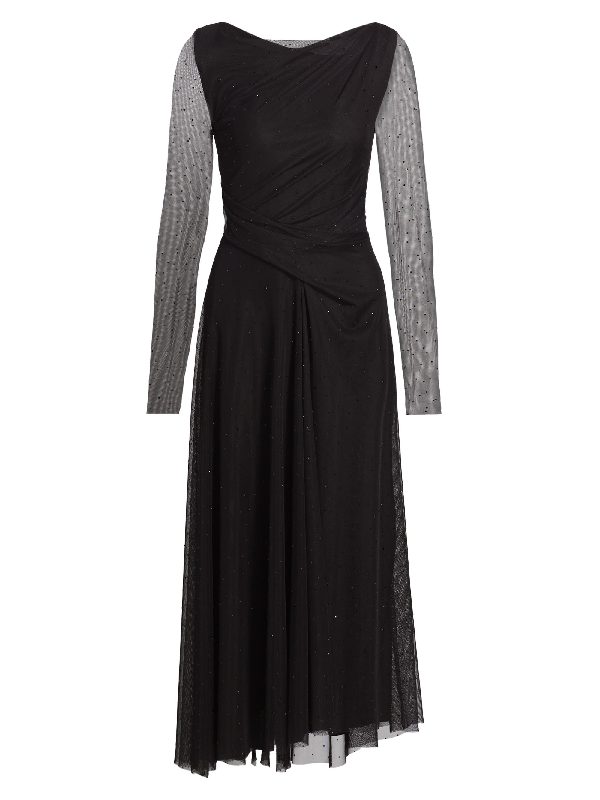 Dries Van Noten Davion Rhinestone Crepe Dress | Saks Fifth