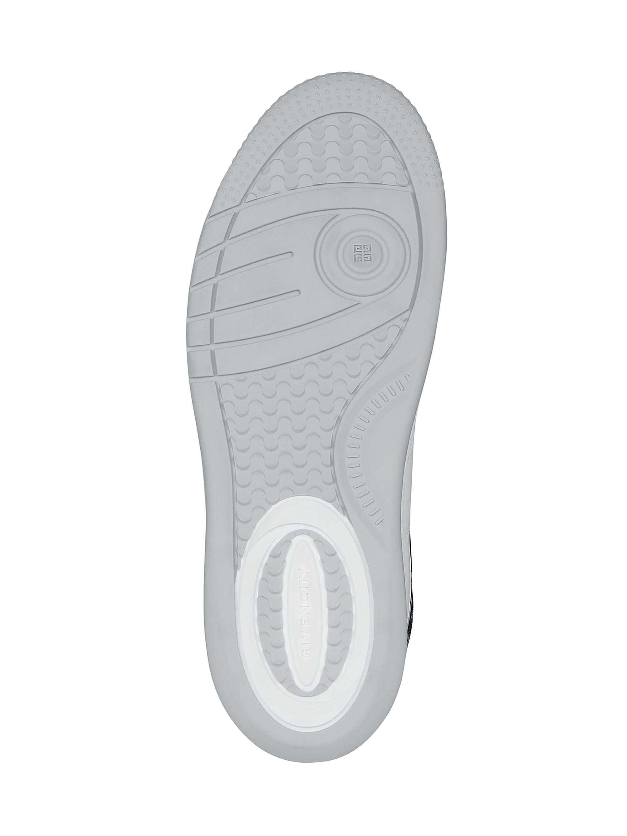 Givenchy G Move Sneakers in Mixed Leathers and Denim Monogram 72