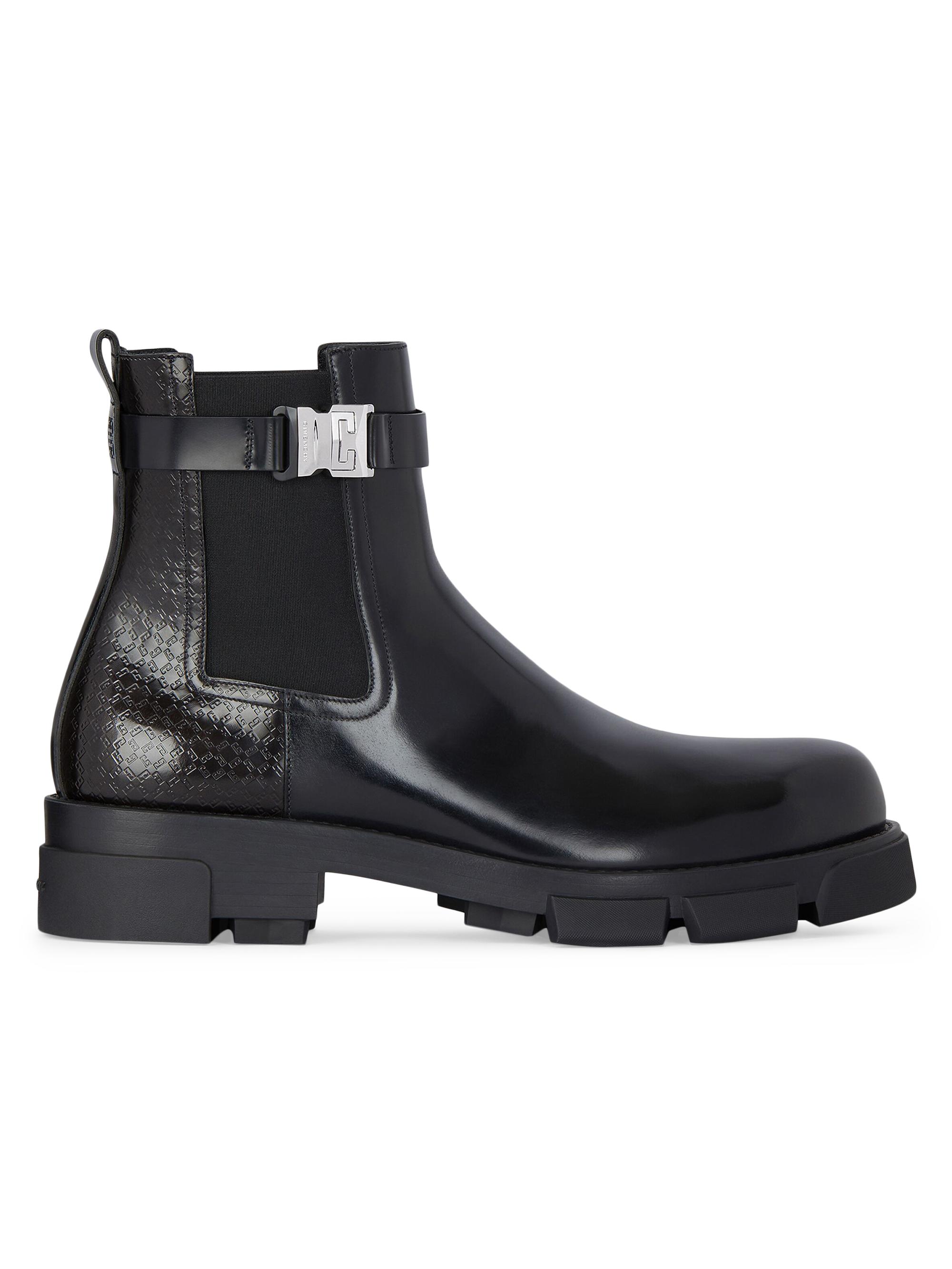 Givenchy Men's Terra Chelsea Boots in Leather - Black