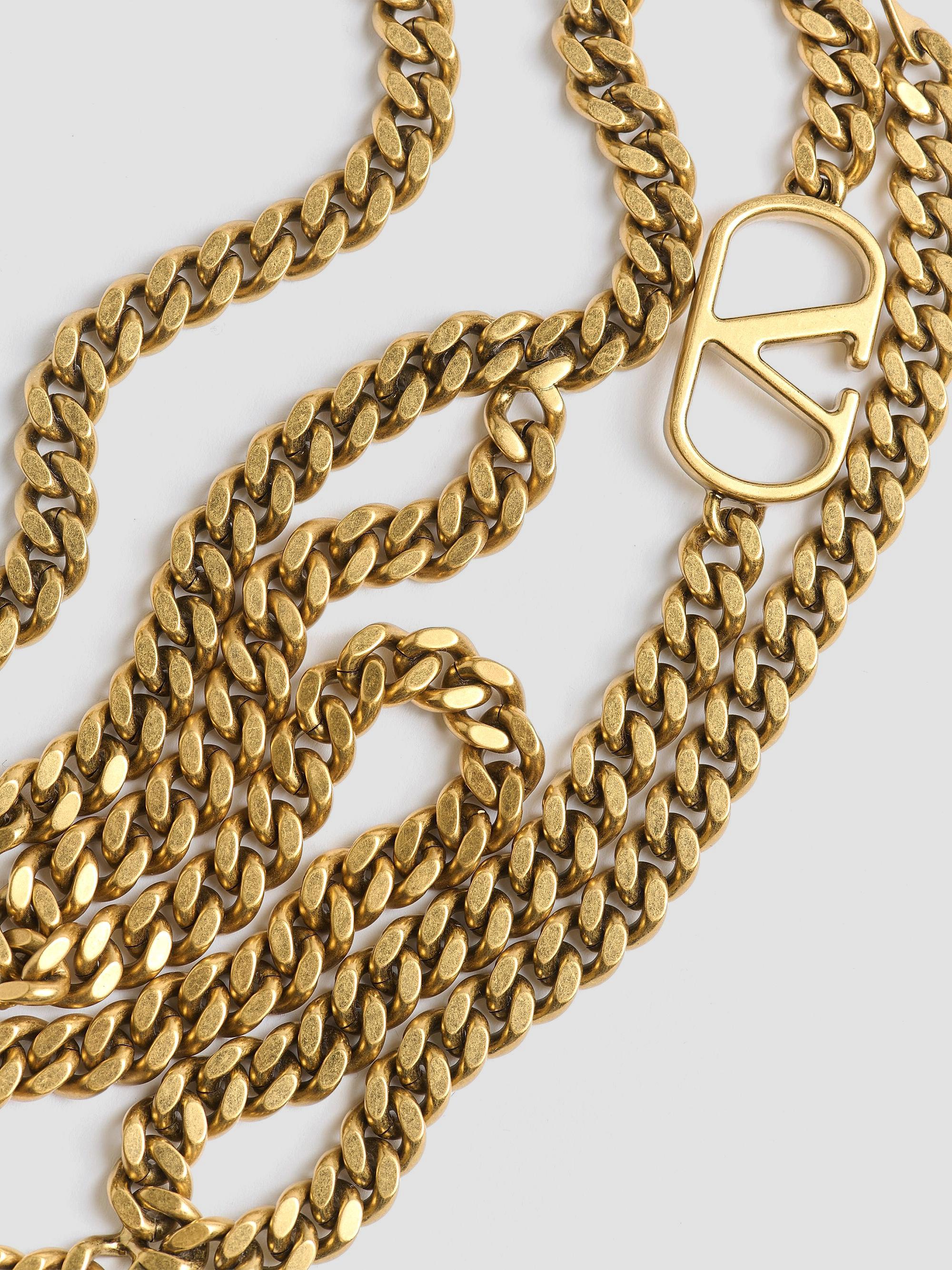 Valentino Garavani VLogo Signature Chain Belt | Saks Fifth 