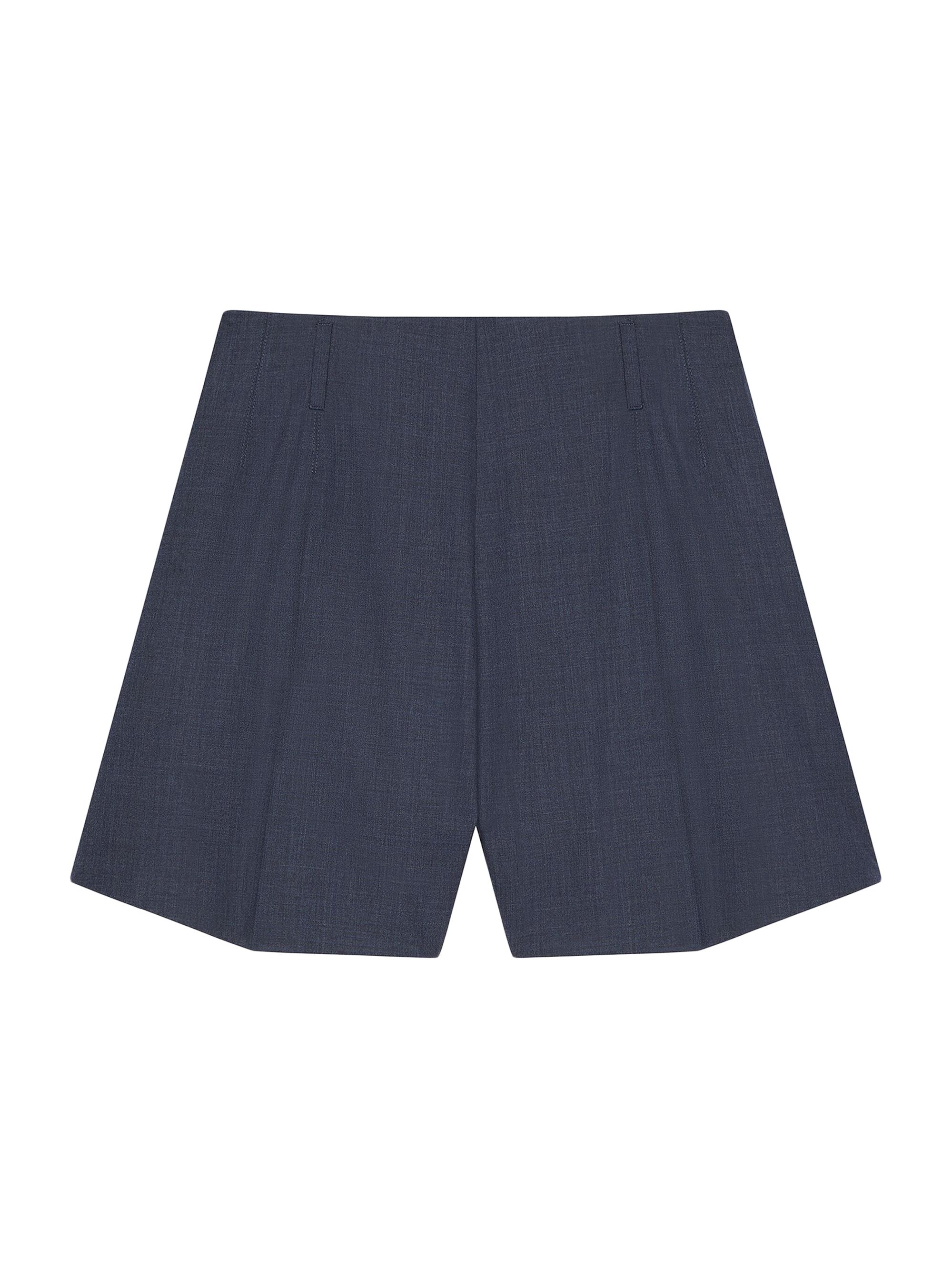 Givenchy Women's Shorts in Wool - Denim Blue