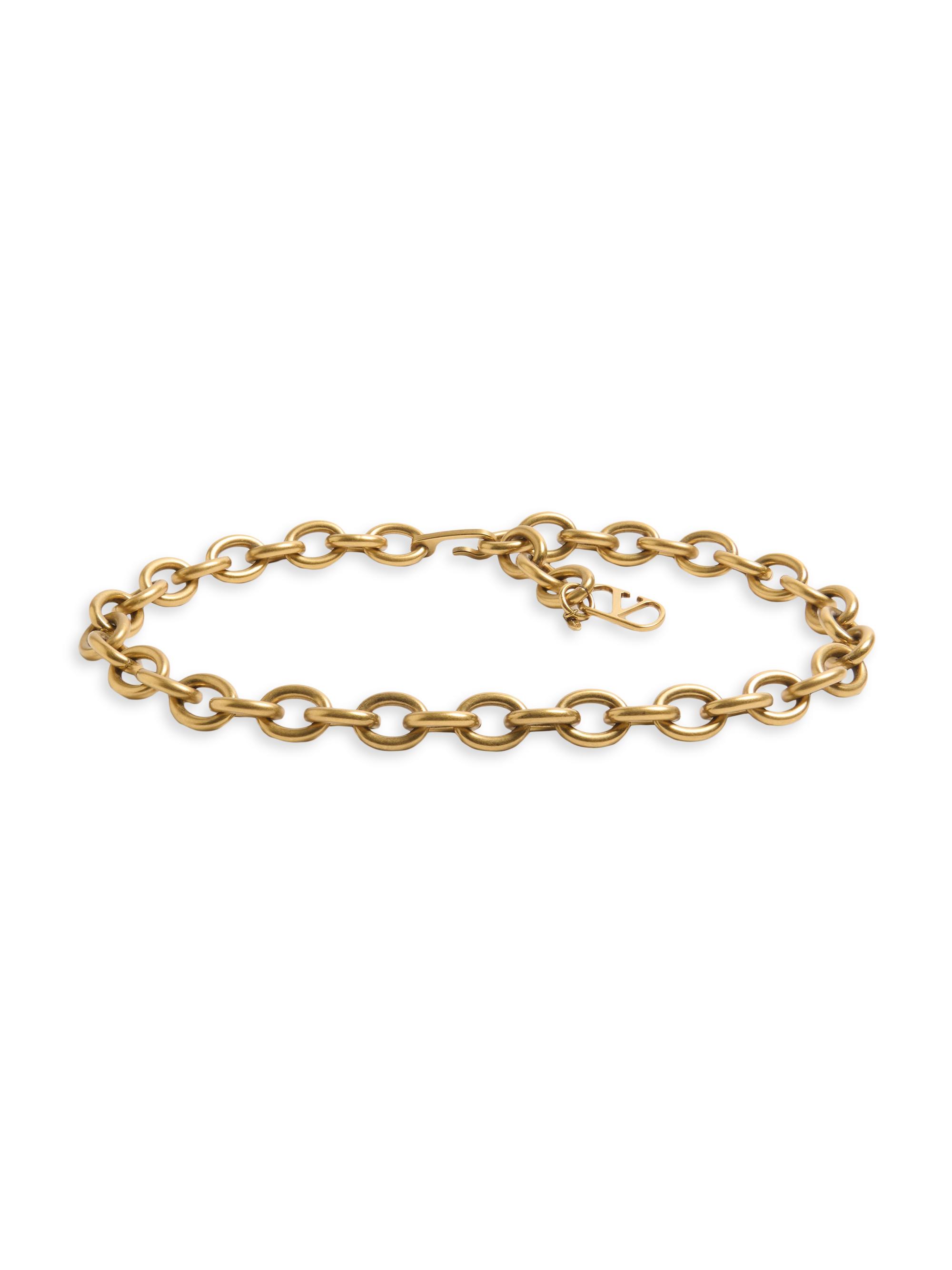 Valentino Garavani VLogo Signature Chain Belt | Saks Fifth Avenue