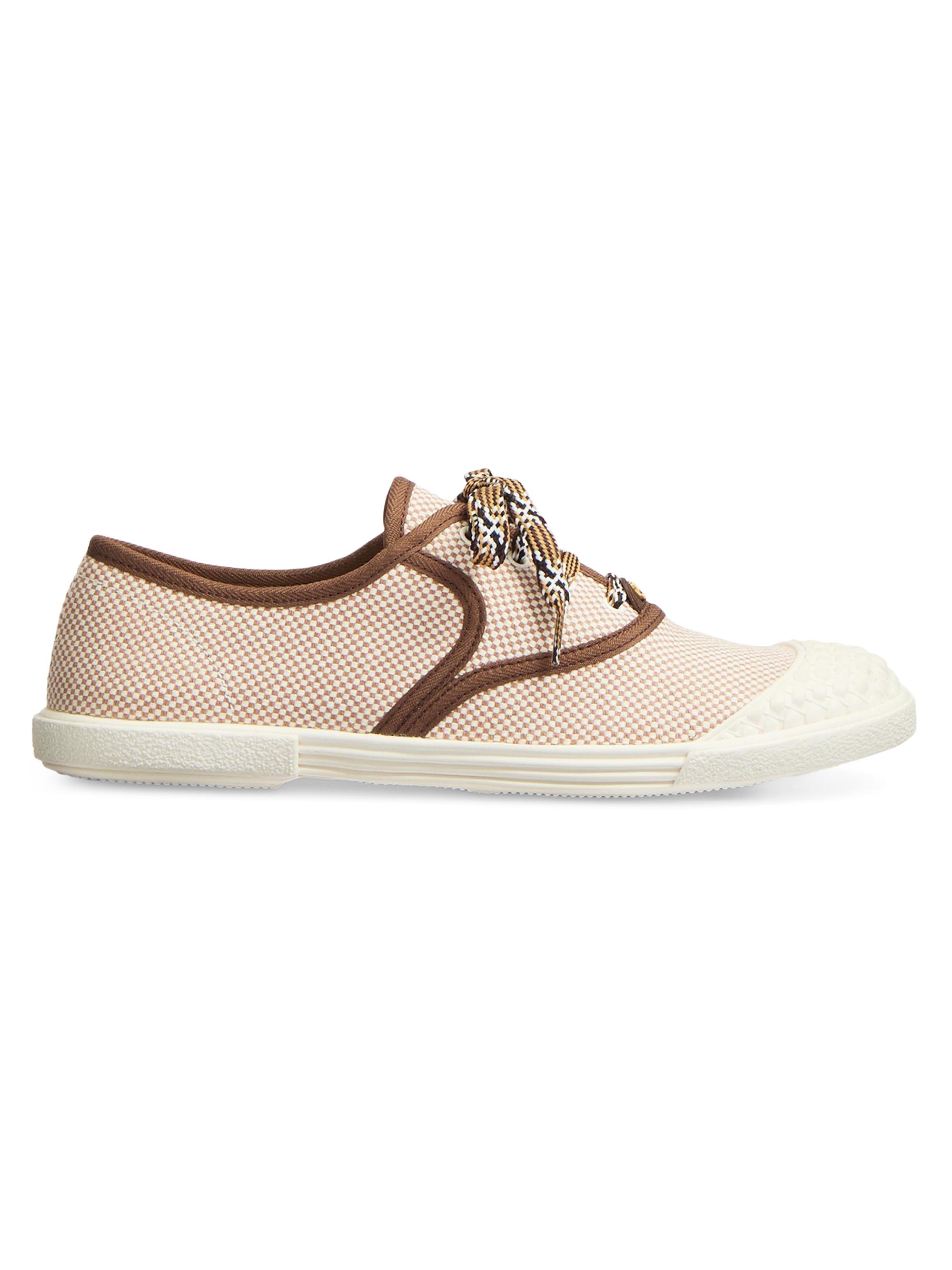 Valentino Garavani Women's Bay By Bay Canvas Sneakers - Beige