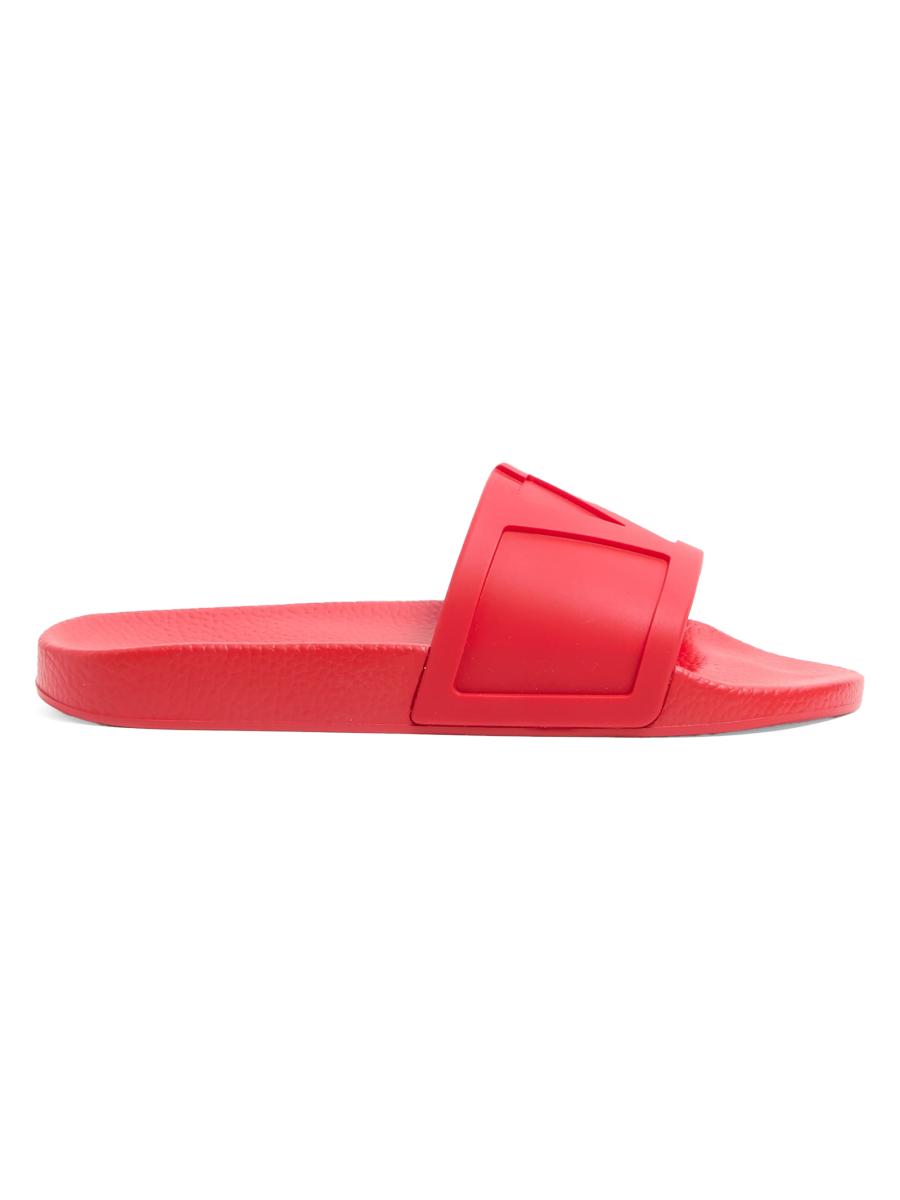 Valentino Garavani Coolside Rubber Slide Sandals | Saks Fifth Avenue