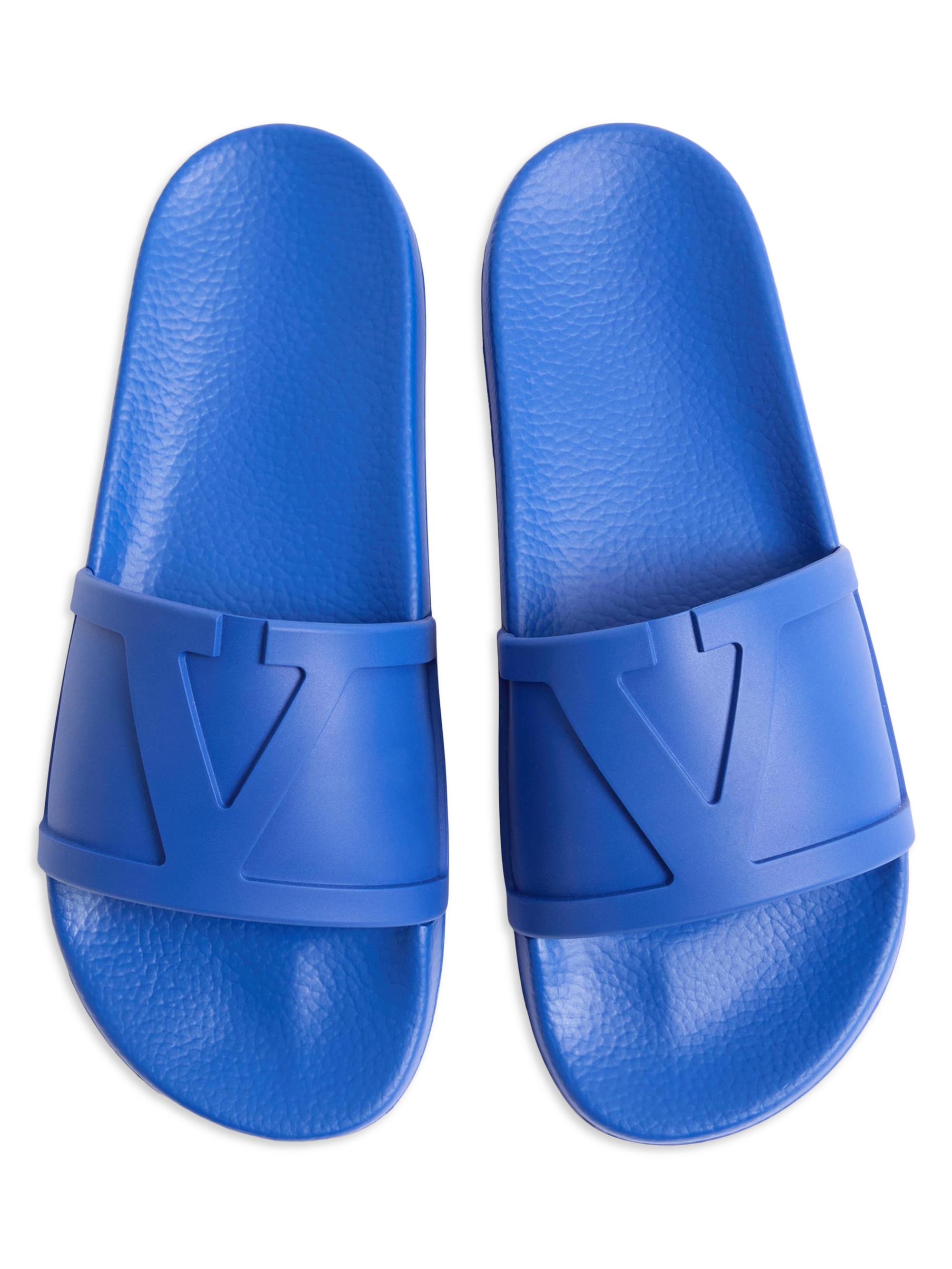 Valentino Garavani Coolside Rubber Slide Sandals | Saks Fifth Avenue