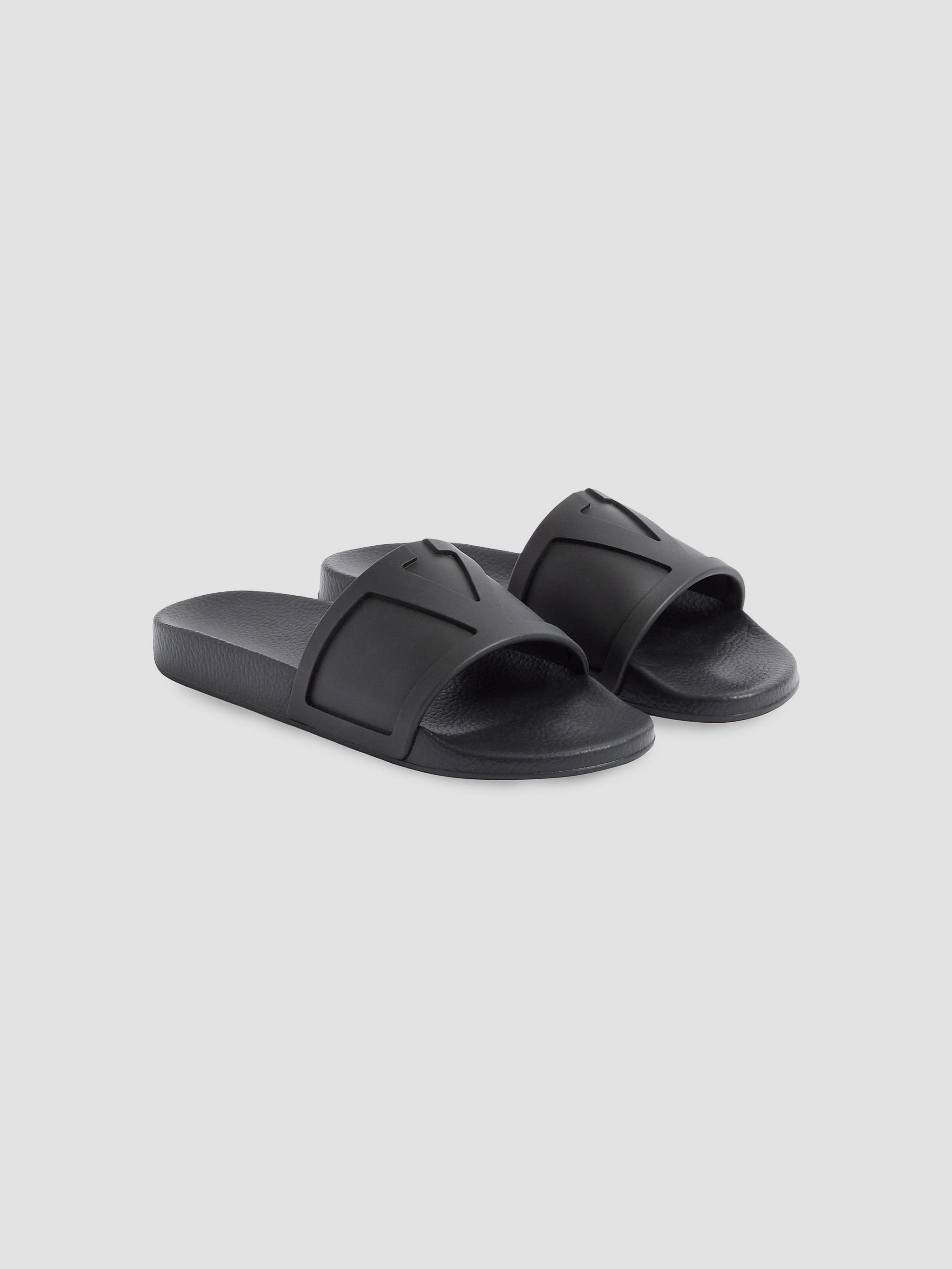 SA【新品未使用】Valentino Garavani レザーサンダル Valentino Garavani Coolside Rubber Slide Sandals | Saks Fifth Avenue