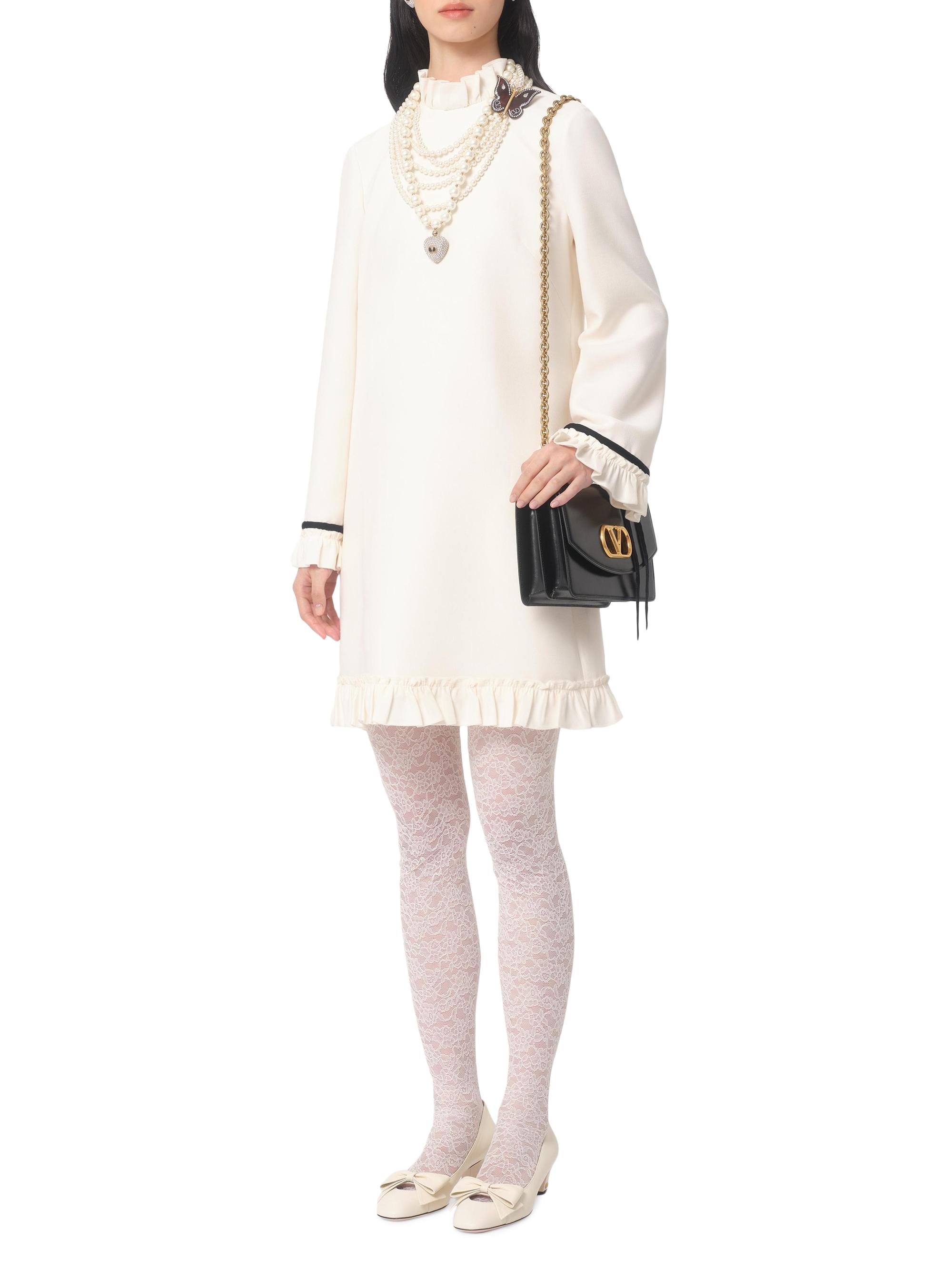 Valentino Garavani Crepe Couture Short Dress | Saks Fifth Avenue