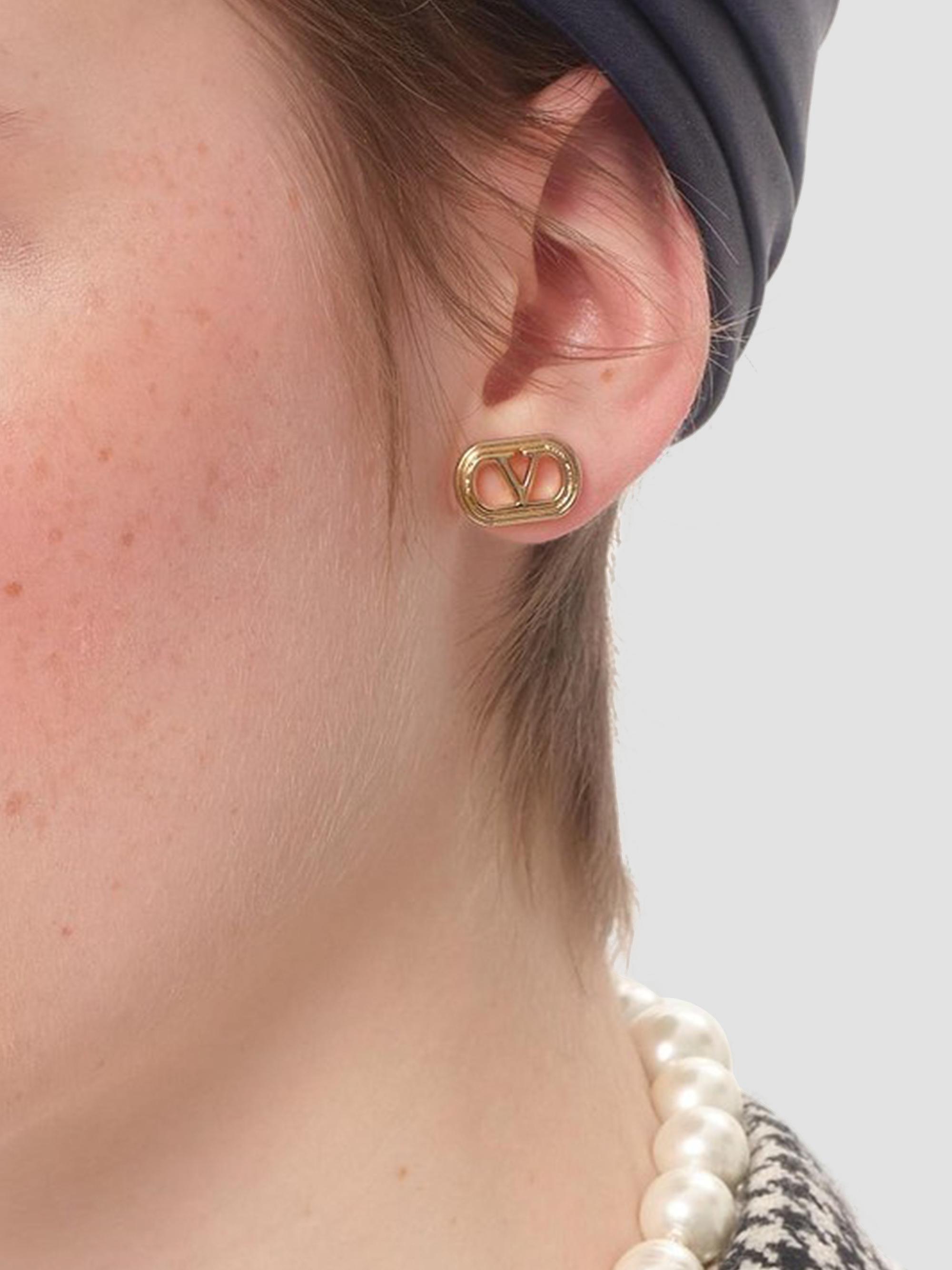 Auth Valentino Garavani Pierce Earrings #304321V26B 29538050_67948988_600.jpg main image 3
