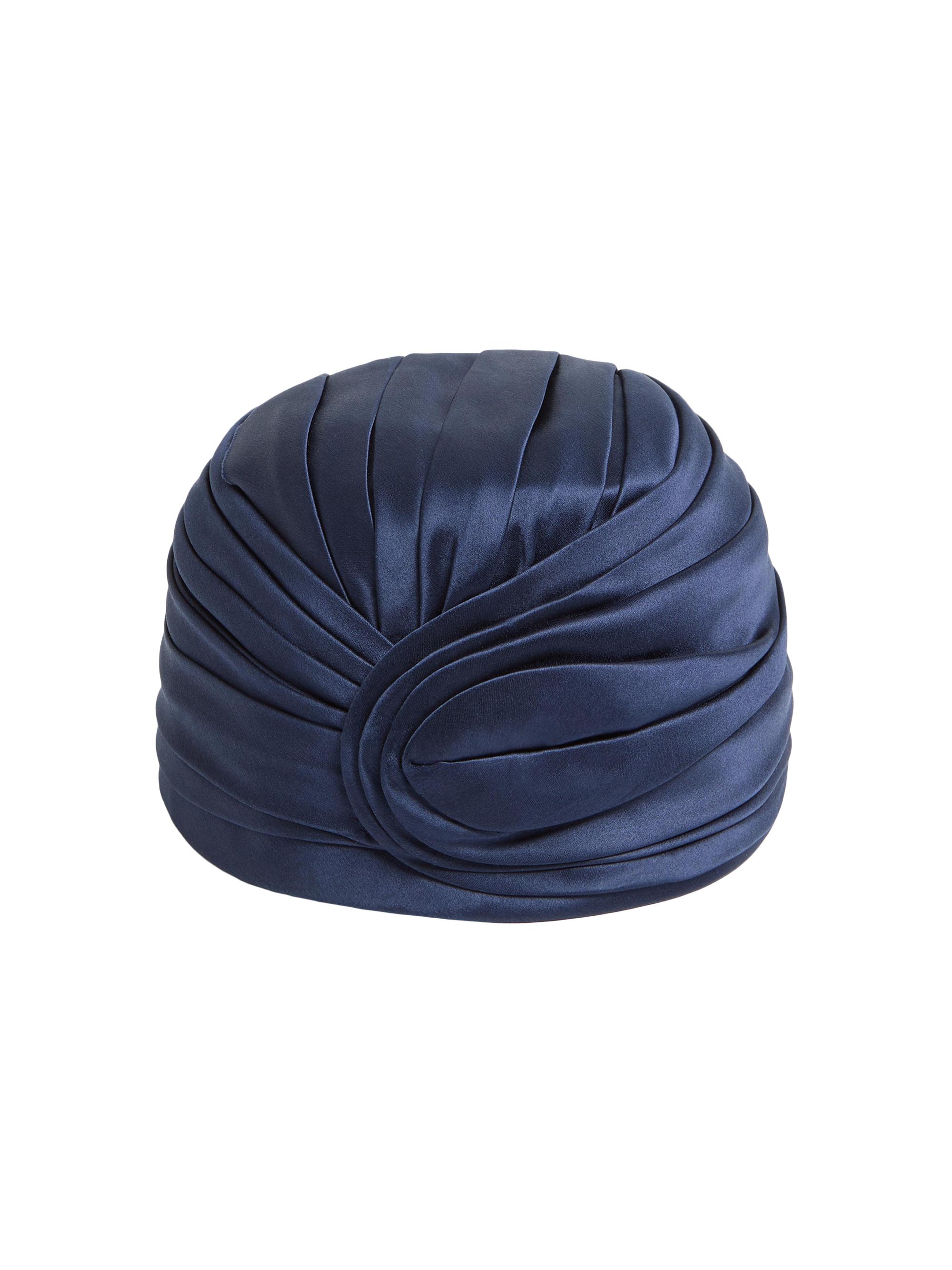 Valentino Garavani Women's Rigid Silk Turban - Blue Gold