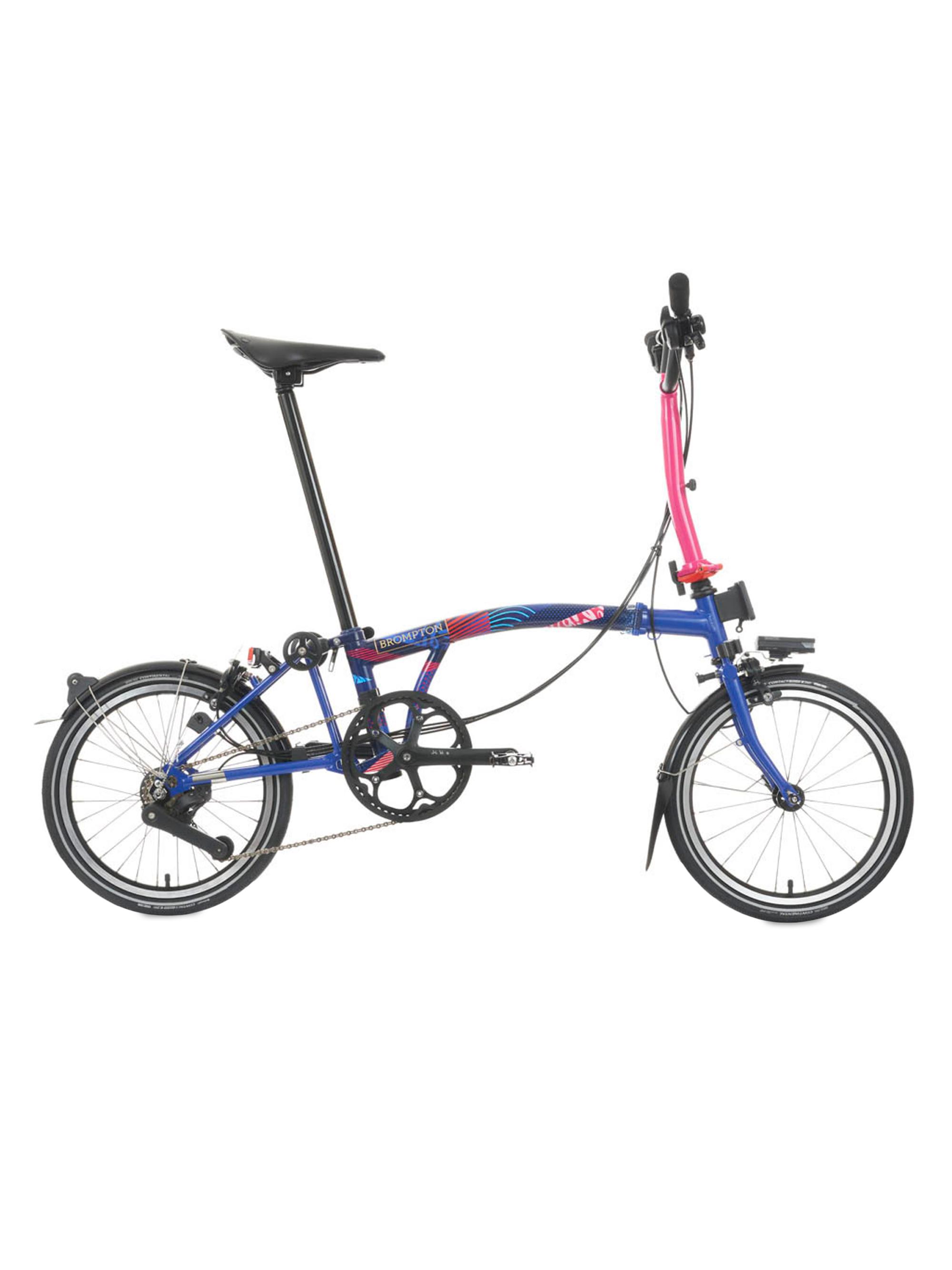 Brompton Bikes P Line Superlight 12 Speed Mid Handlebar Paris