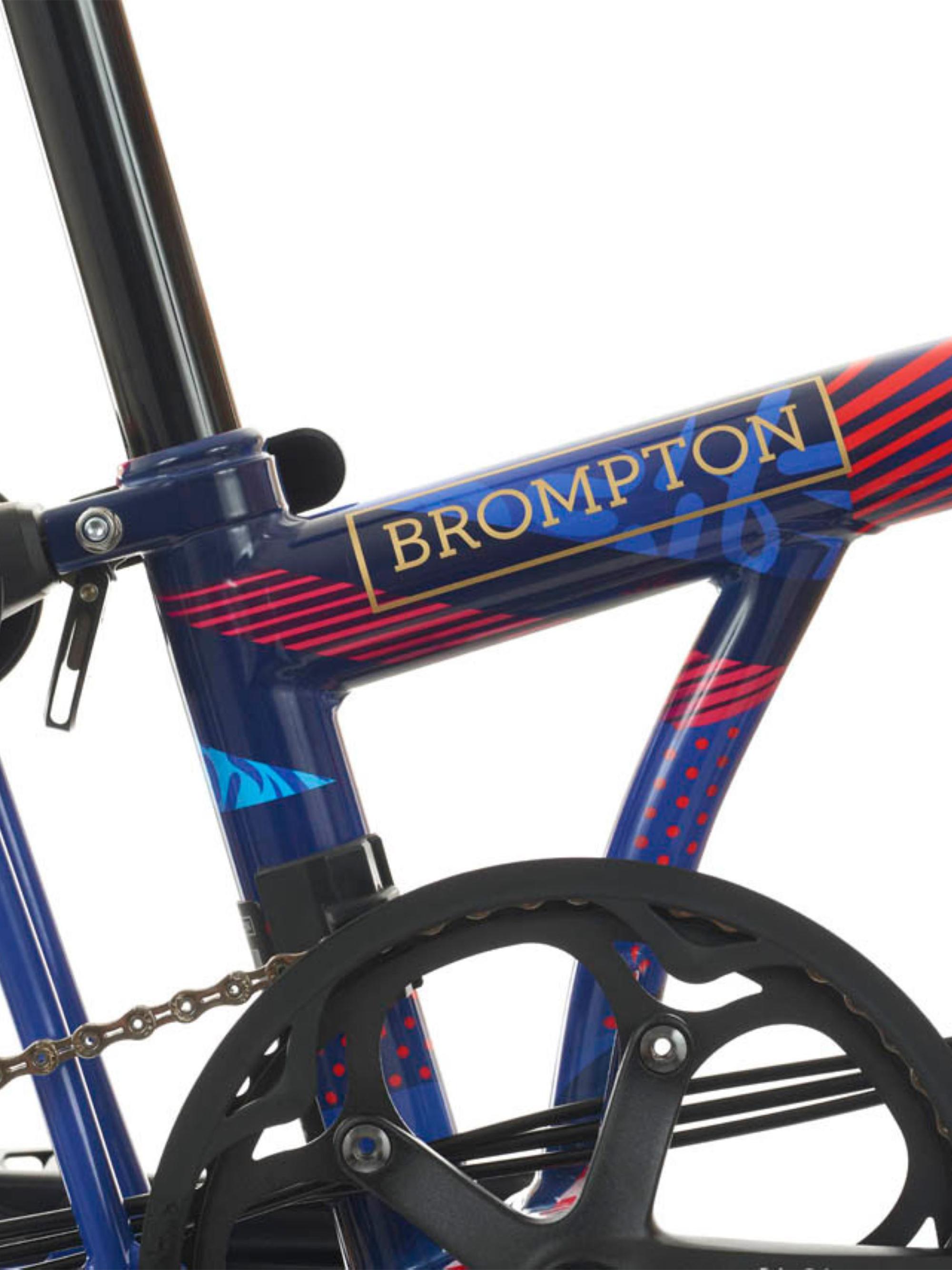 Brompton Bikes P Line Superlight 12 Speed Mid Handlebar Paris