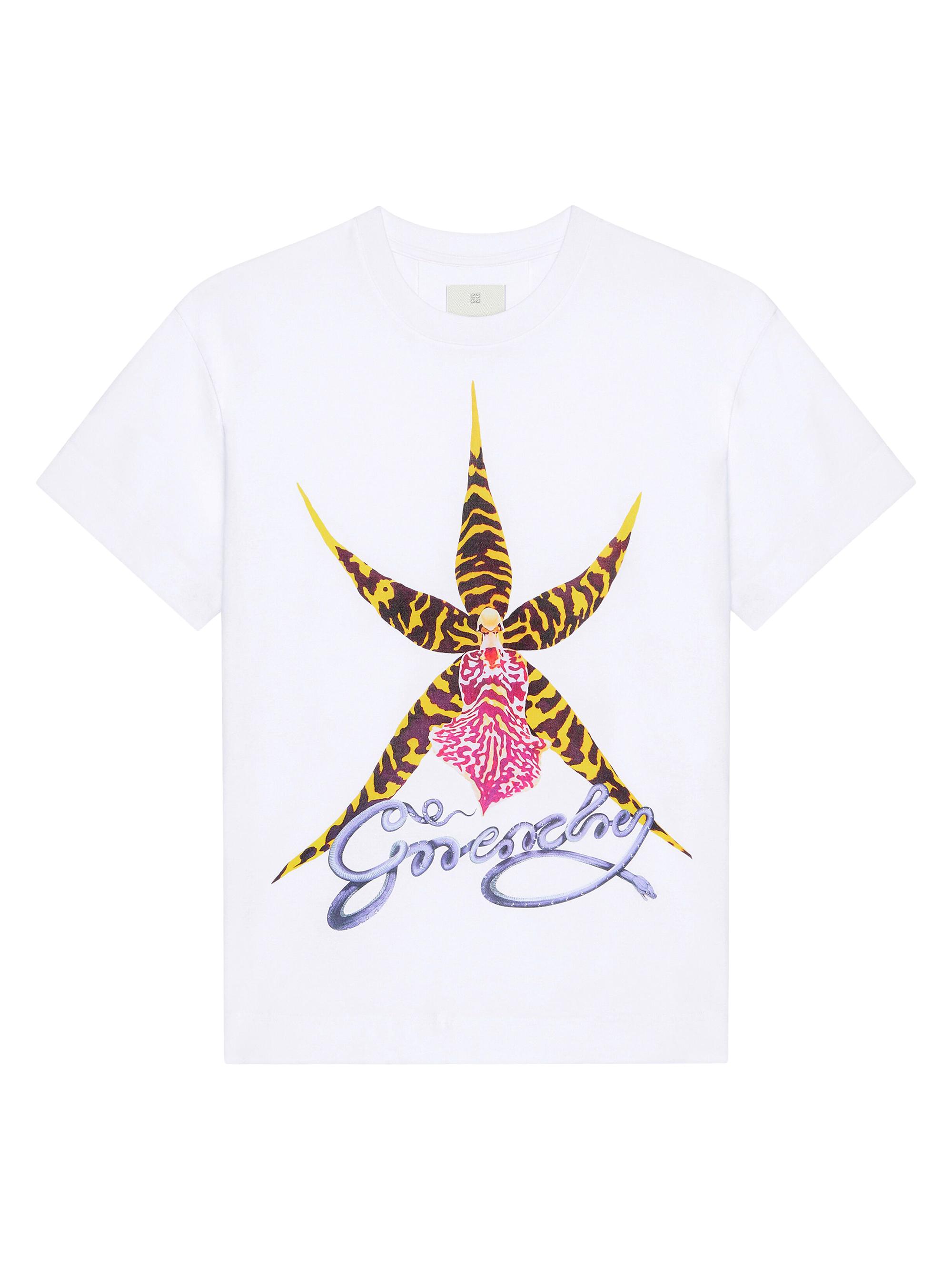 Givenchy Women's Oversized T-Shirt in Cotton - White