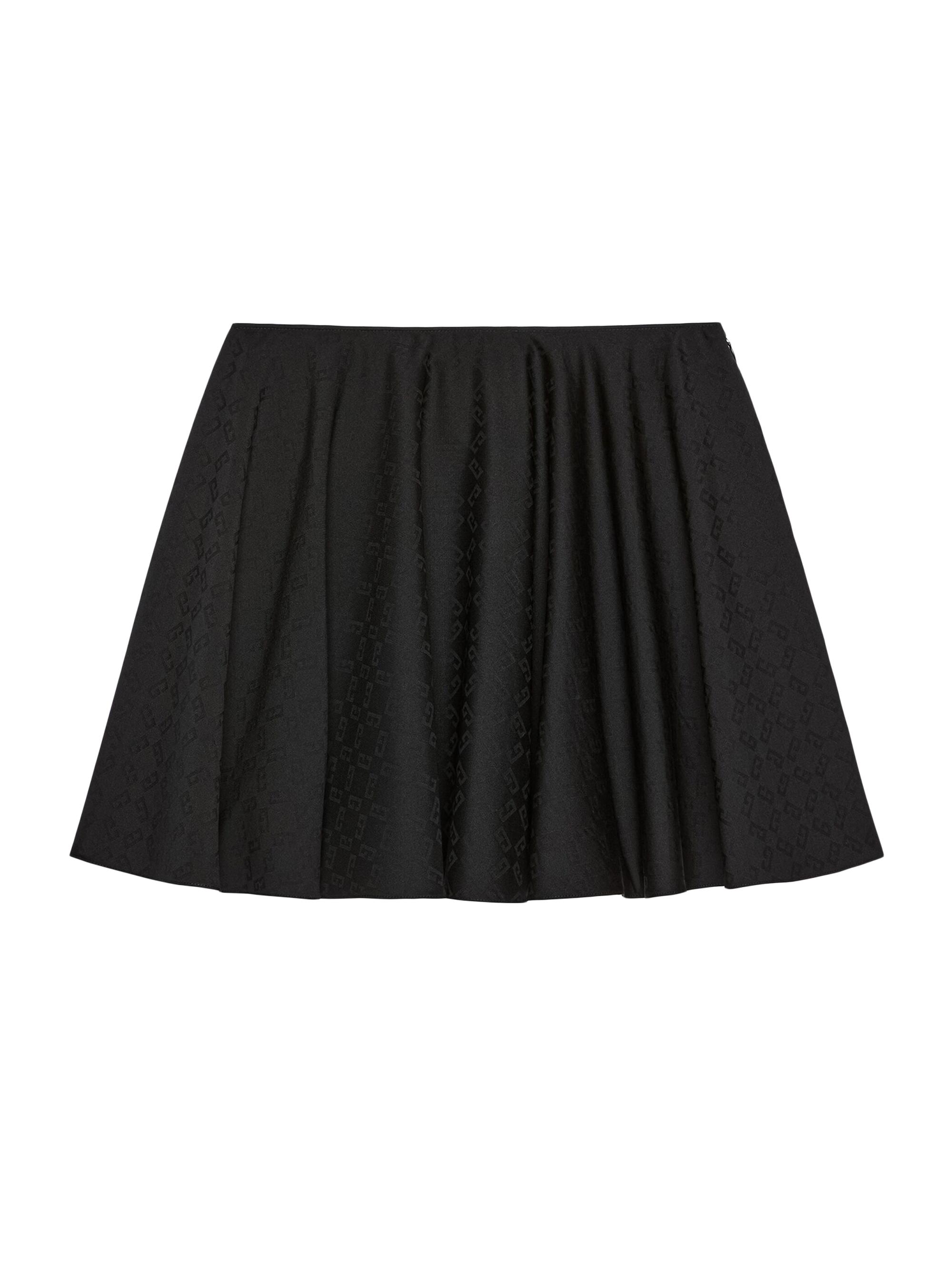 Givenchy Women's Skirt in Jacquard Monogram 72 - Black