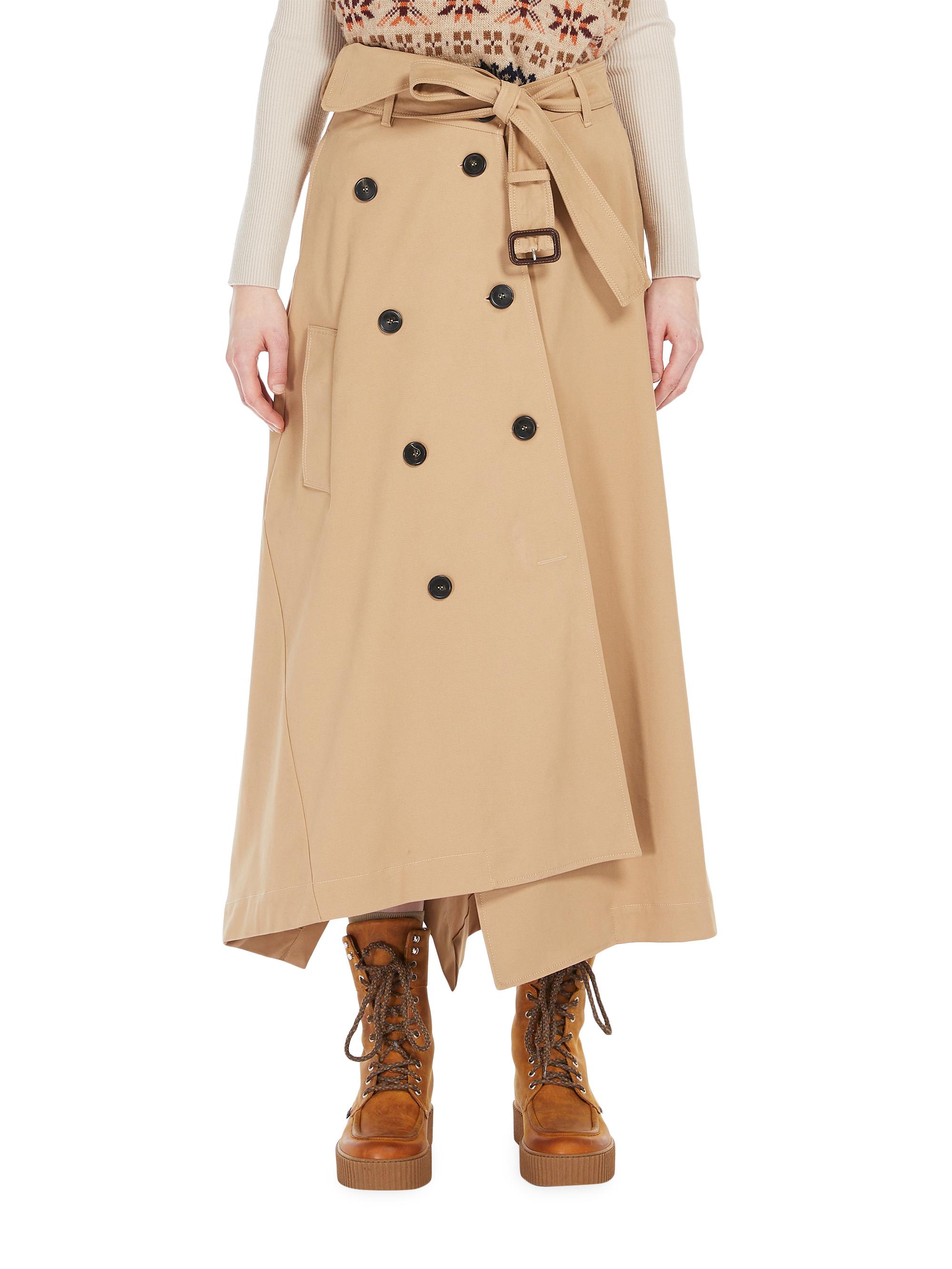 Weekend Max Mara Women's Bologna Trench Maxi Skirt - Beige