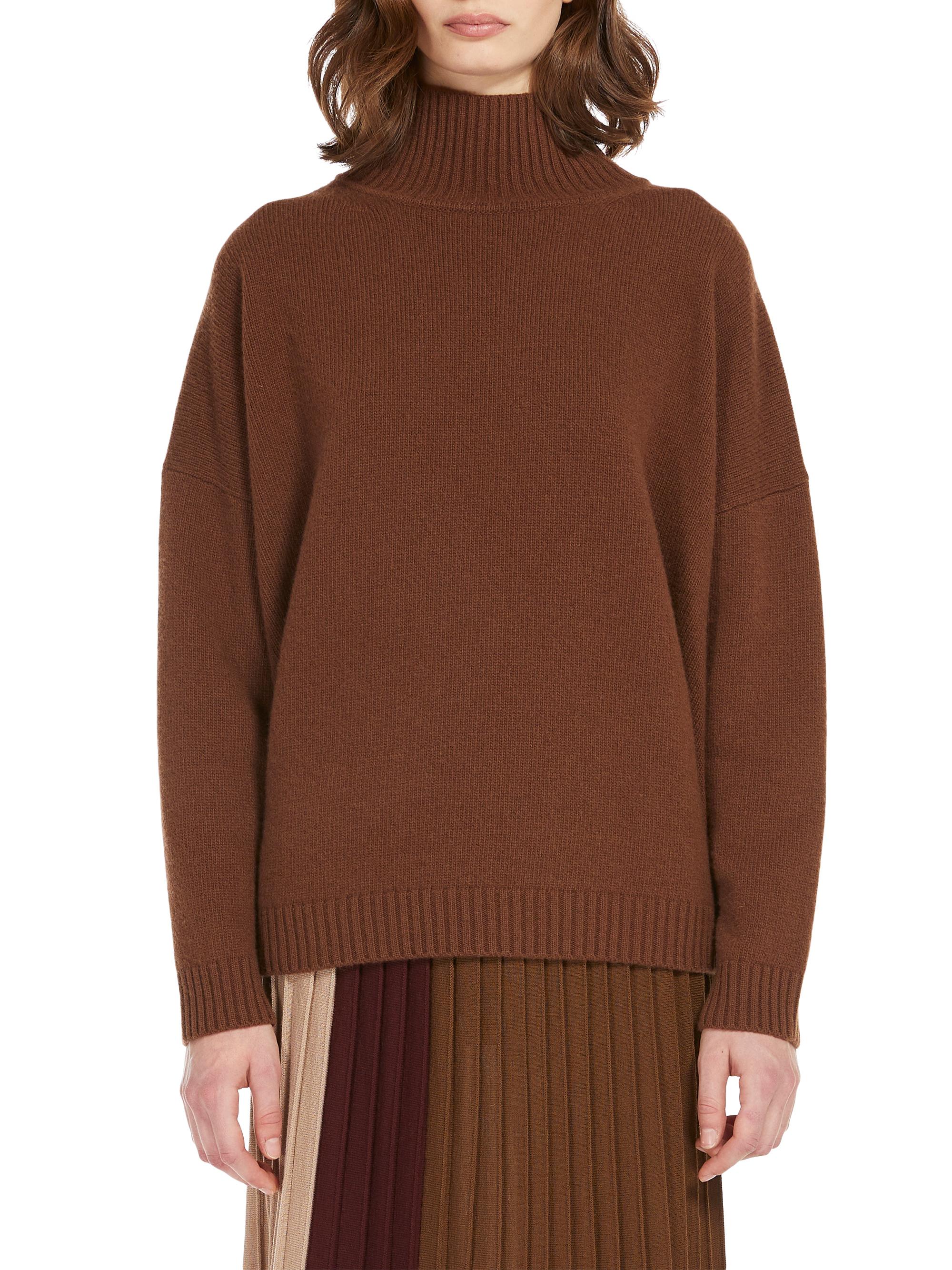 Weekend Max Mara Women's Borgia Wool Turtleneck Sweater - Tobacco