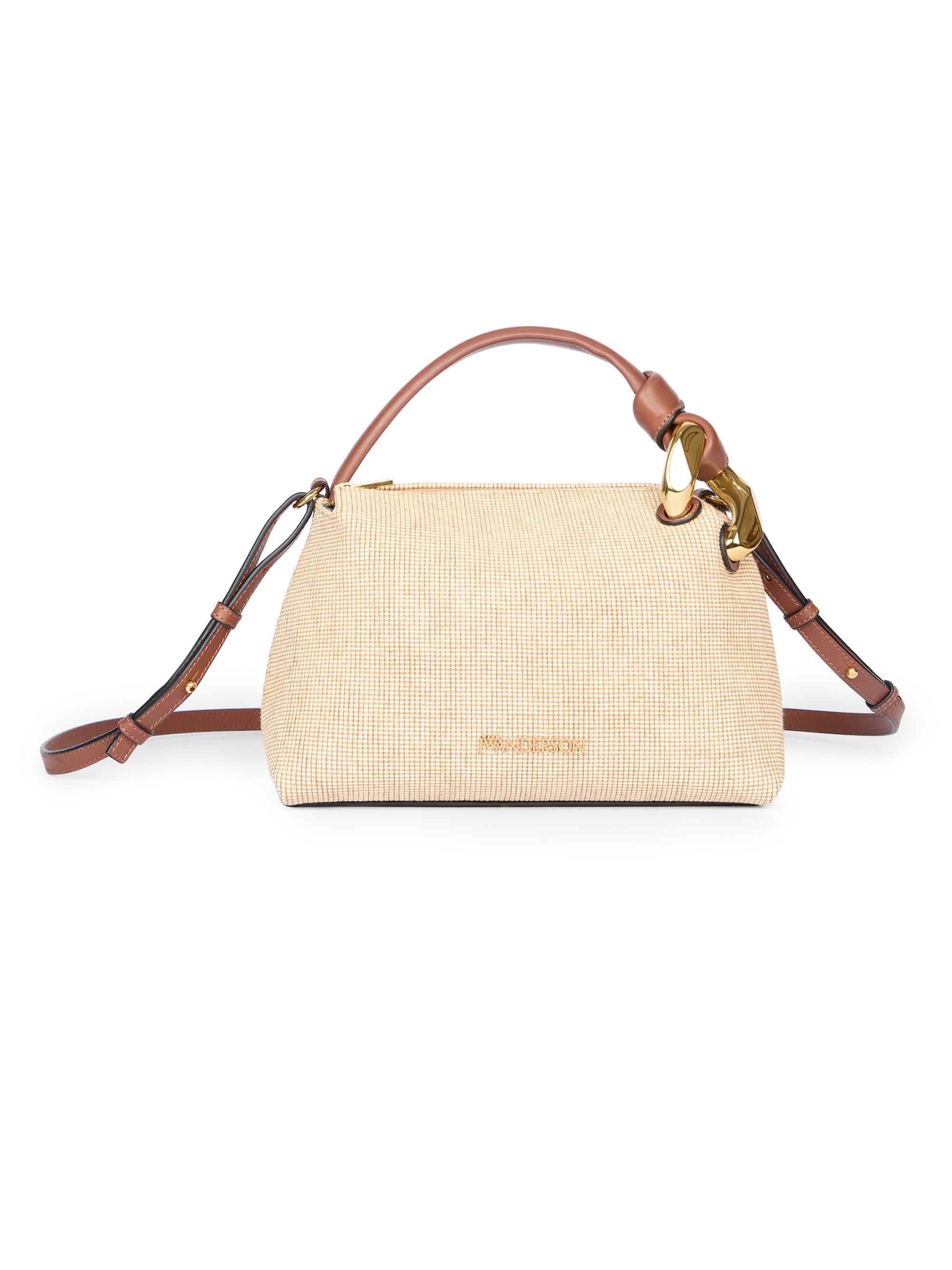 JW Anderson Women's  JWA Corner Canvas Top Handle Bag - Beige