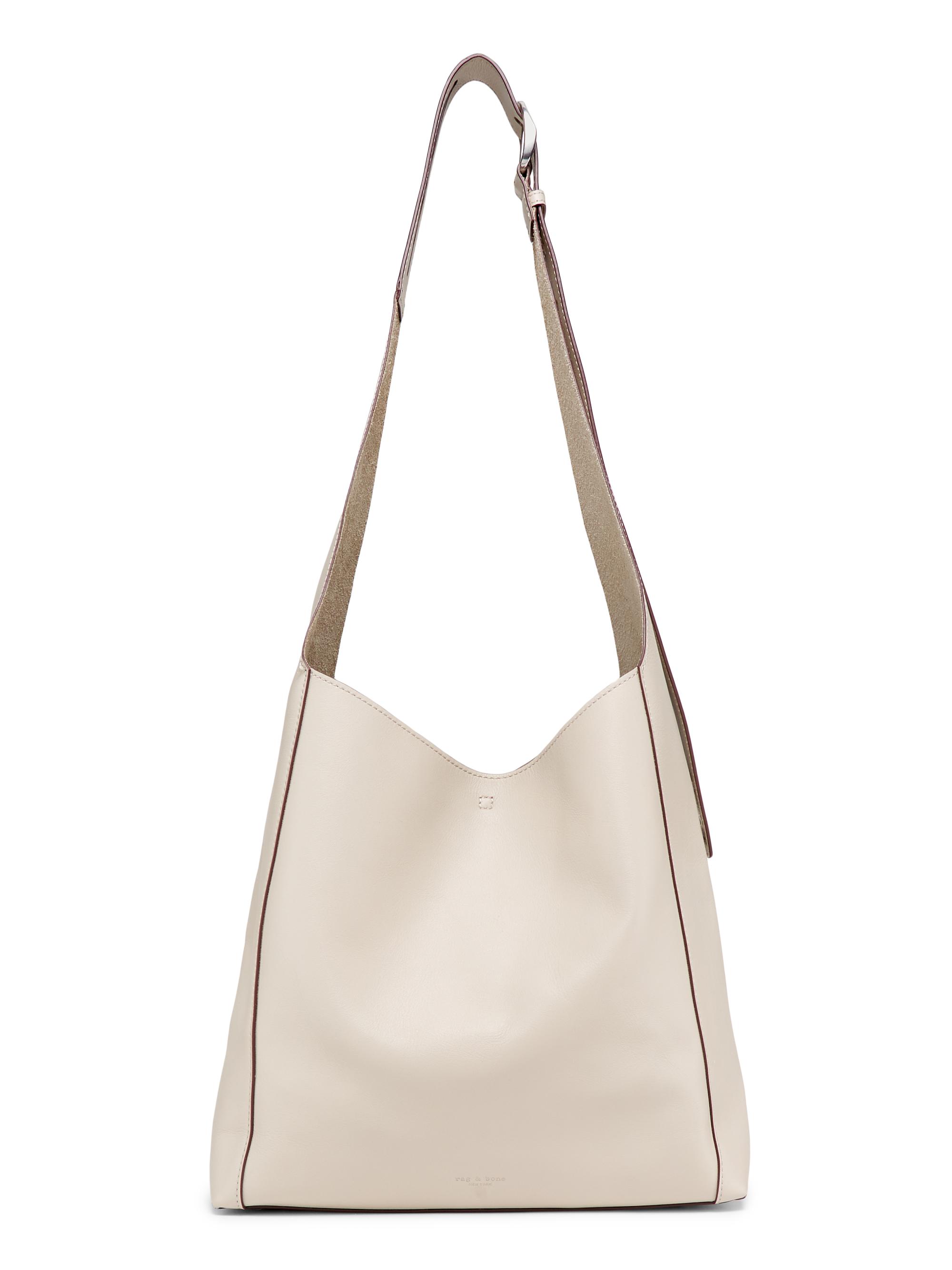 rag & bone Women's Belize Leather Hobo Bag - Pebble