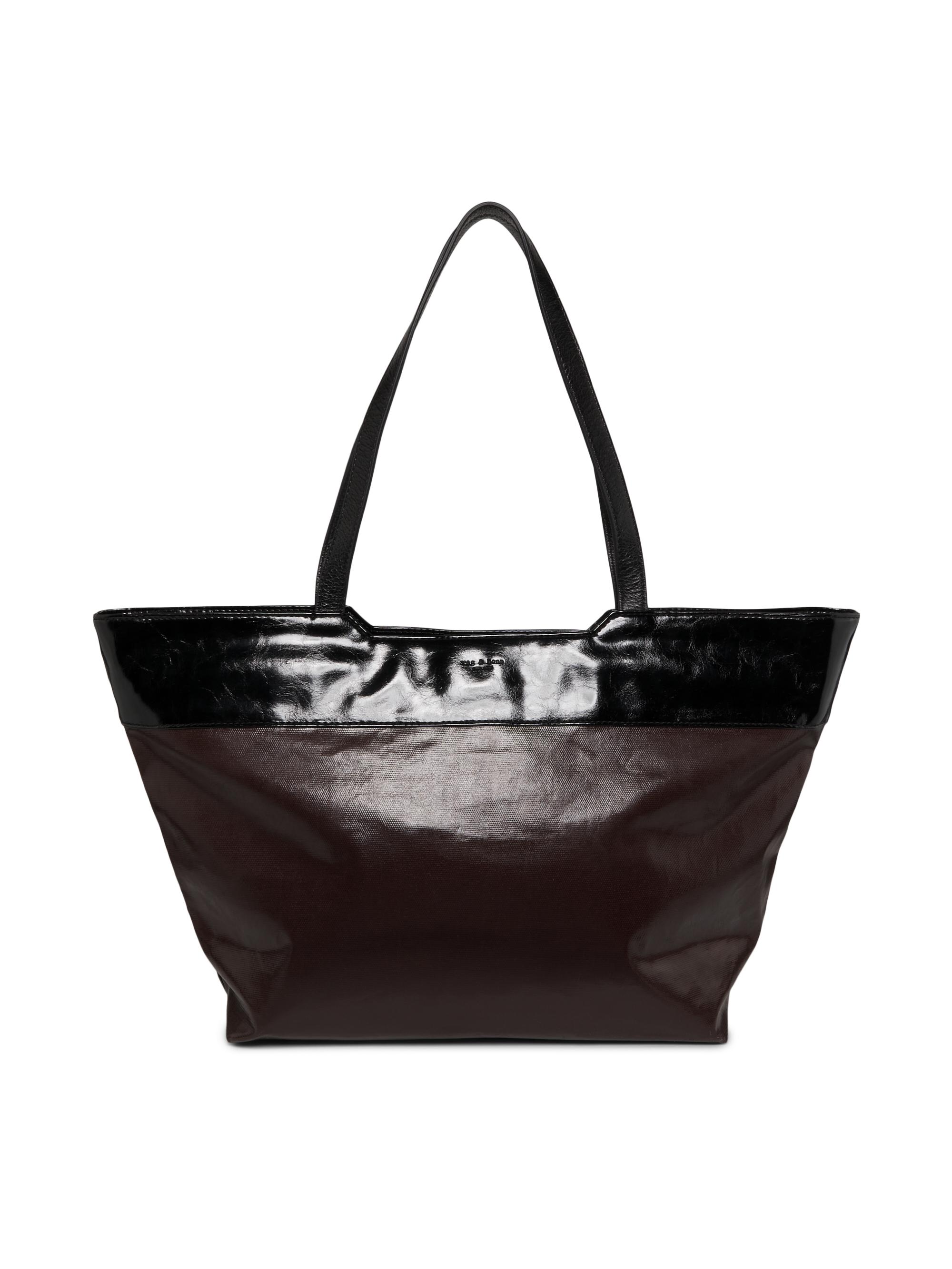 rag & bone Women's Emerson Tote Bag - Dark Espresso Black