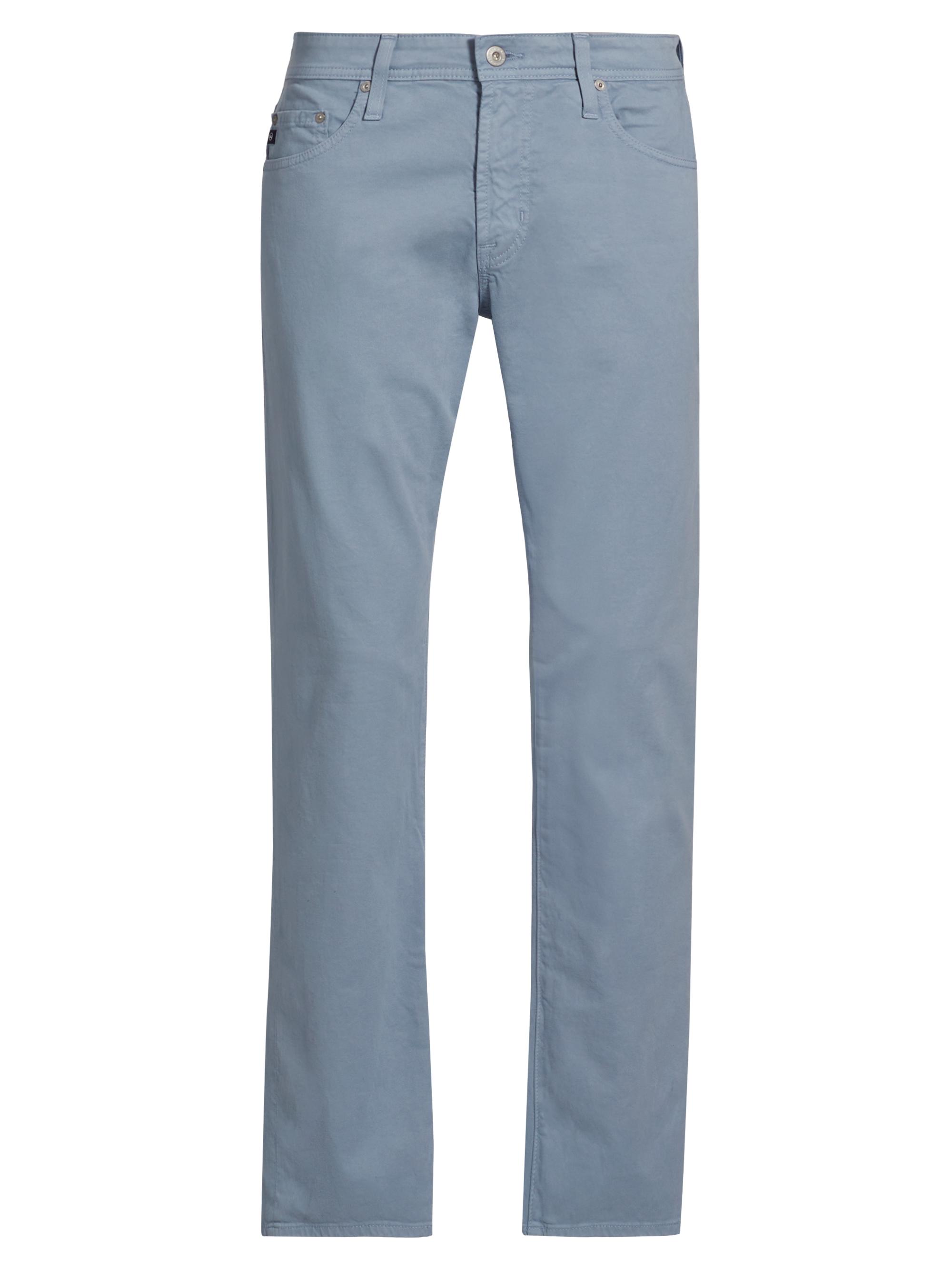 AG Jeans Men's Everett Stretch Cotton Mid-Rise Straight-Leg Jeans - Soft Storm
