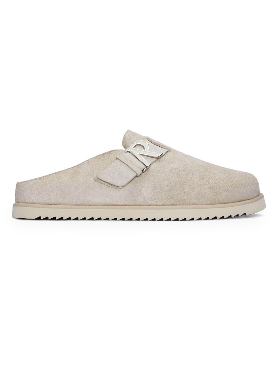 Represent Initial Suede Mules | Saks Fifth Avenue