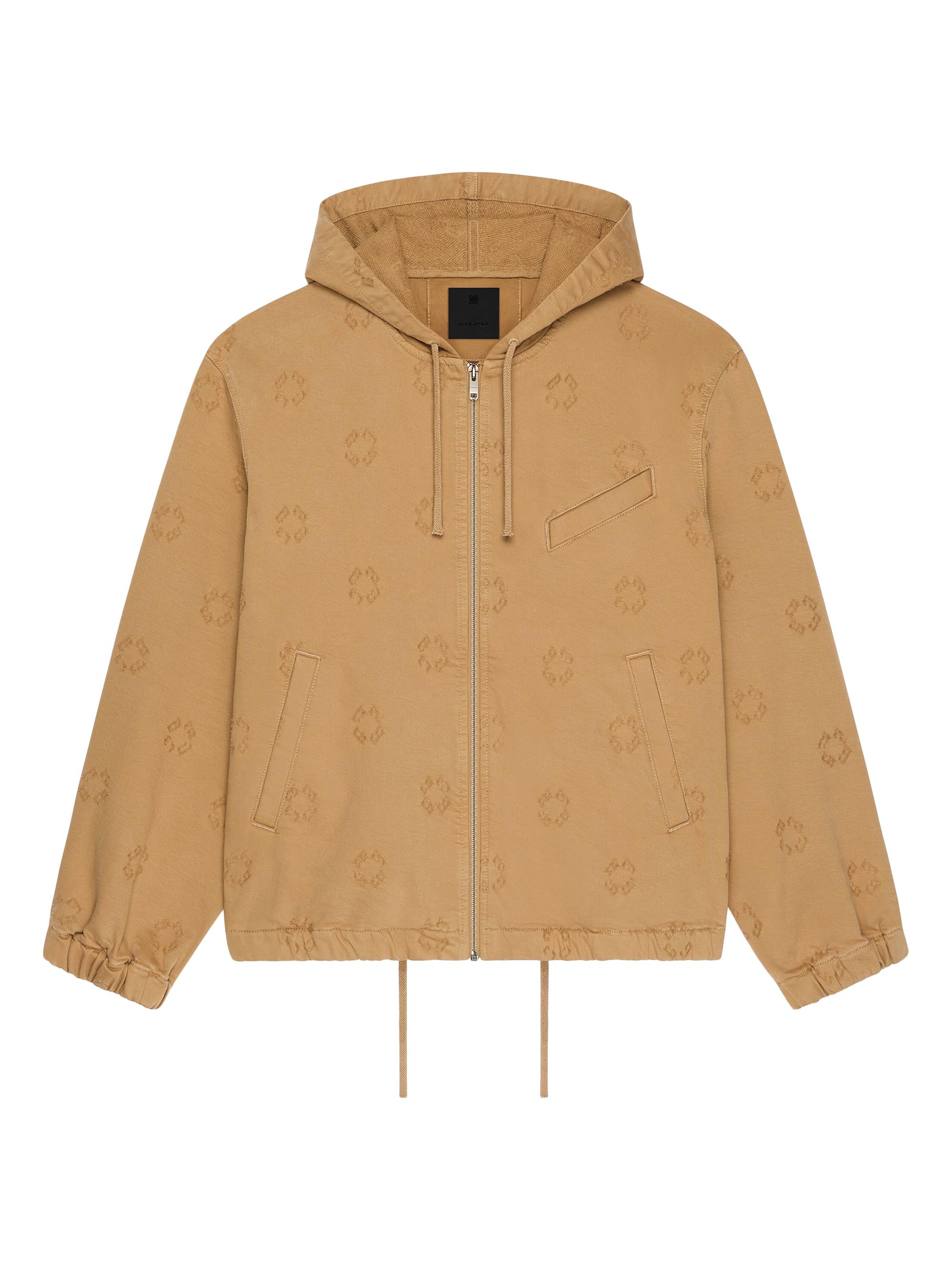 Givenchy Men's Jacket in Monogram 72 Denim - Beige