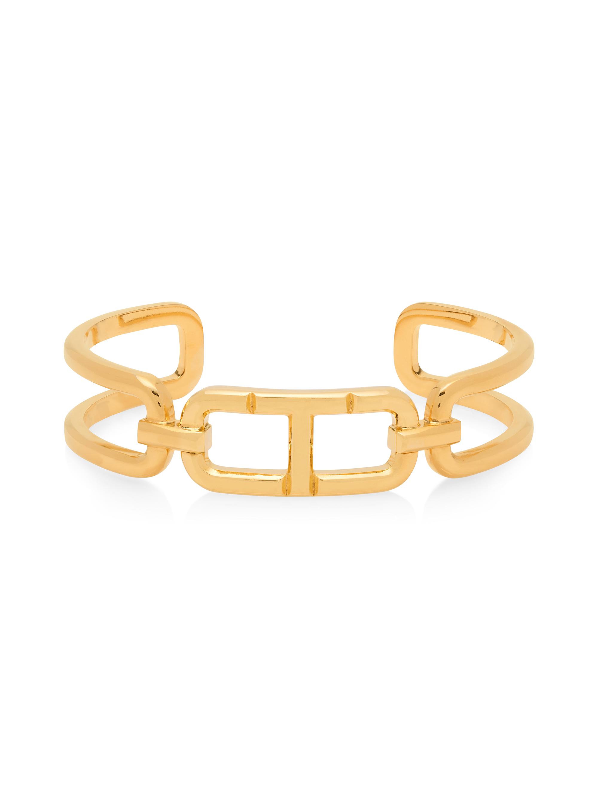 TOM FORD Men's Medium Whitney Goldtone Cuff - Vintage Gold