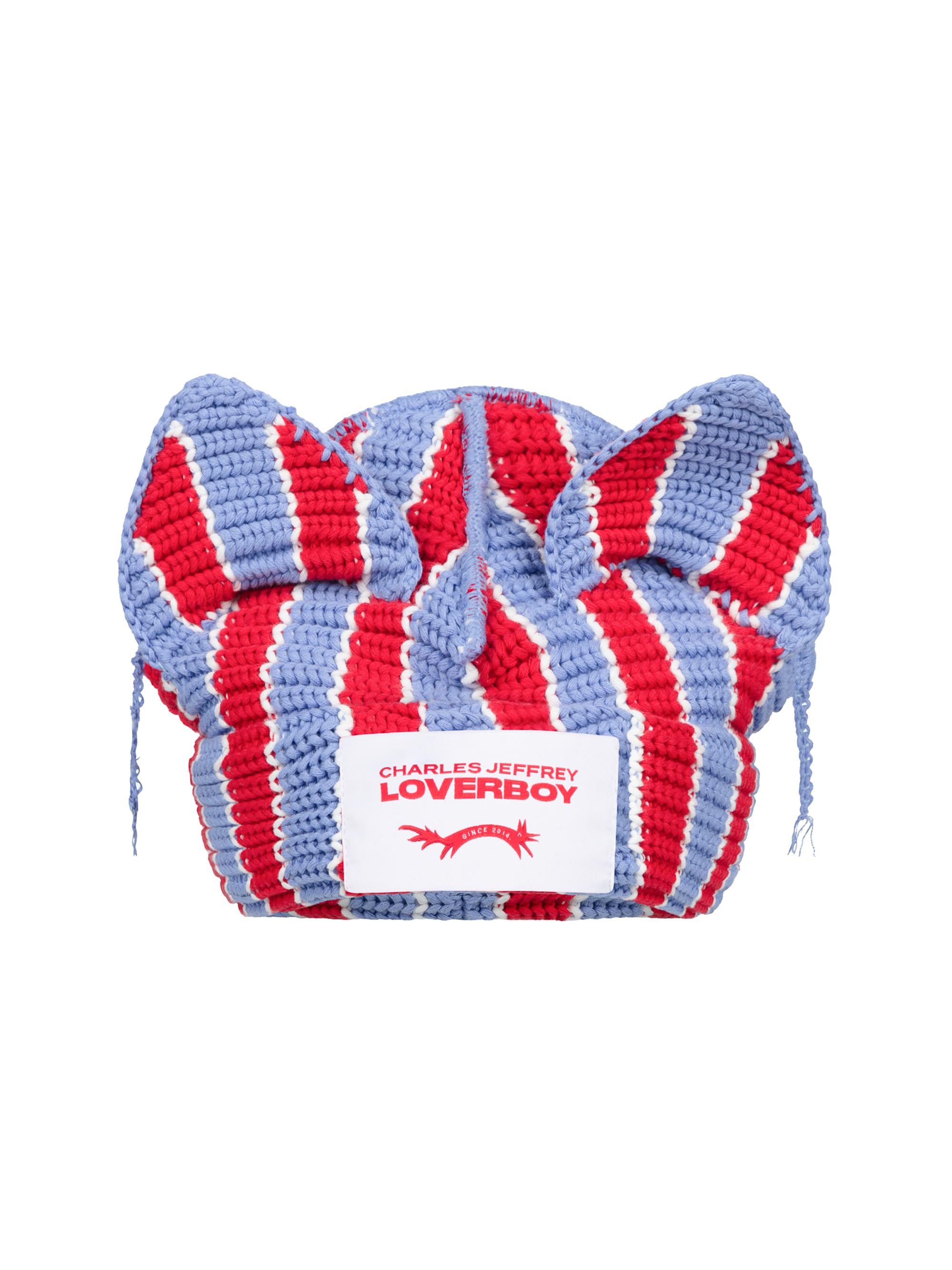 Charles Jeffrey Loverboyニット帽 Chunky Ears 0400019587845_RED?wid=600&hei=