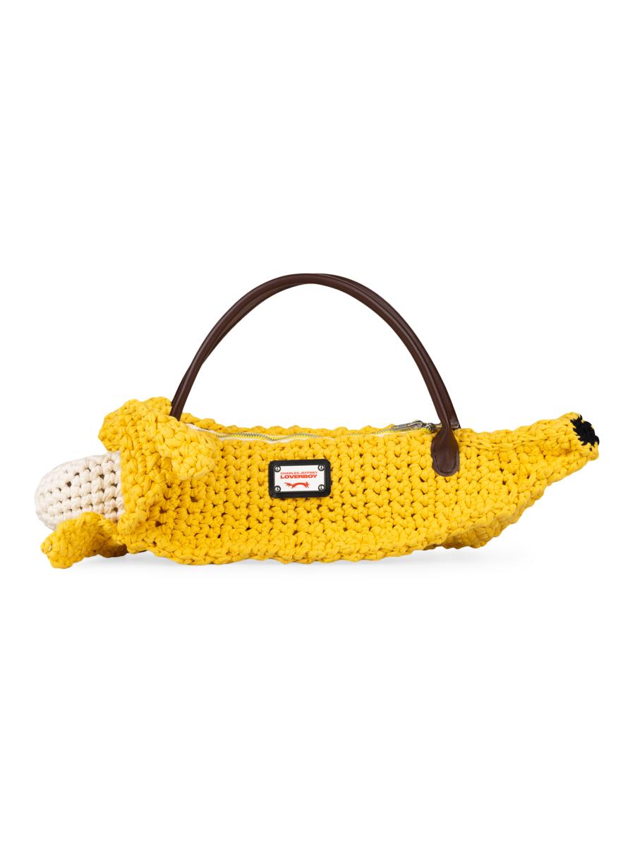 Charles Jeffrey Loverboy Banana Knit Bag | Saks Fifth Avenue