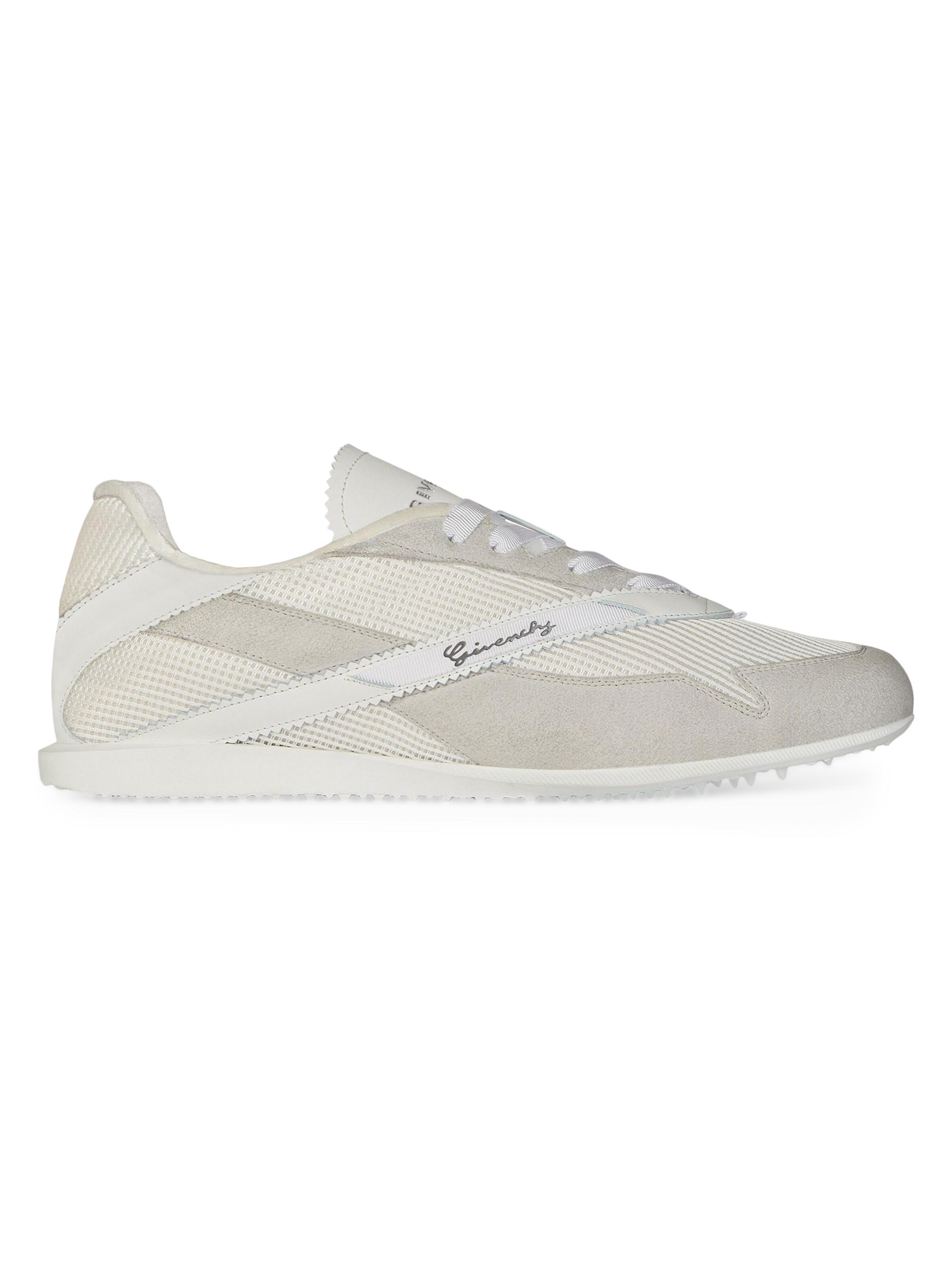 Givenchy Men's Sneakers in Mesh, Suede and Leather - White