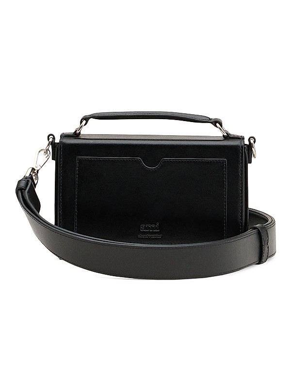 Shop AMI Paris Ami de Coeur Leather Lunch Box Bag | Saks Shop AMI Paris Ami de Coeur Leather Lunch Box Bag | Saks