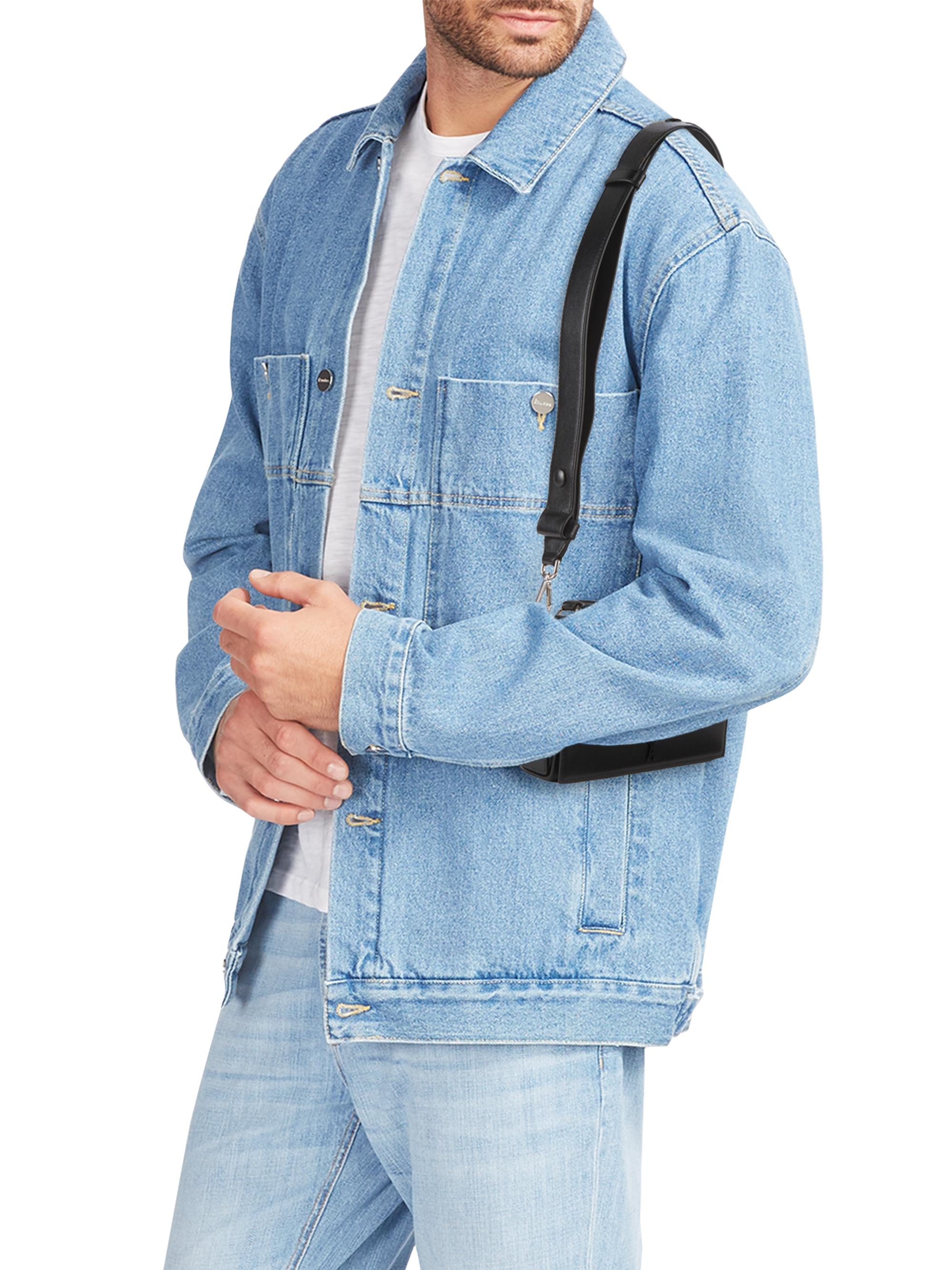 AMI Paris Ami de Coeur Leather Lunch Box Bag | Saks Fifth Avenue