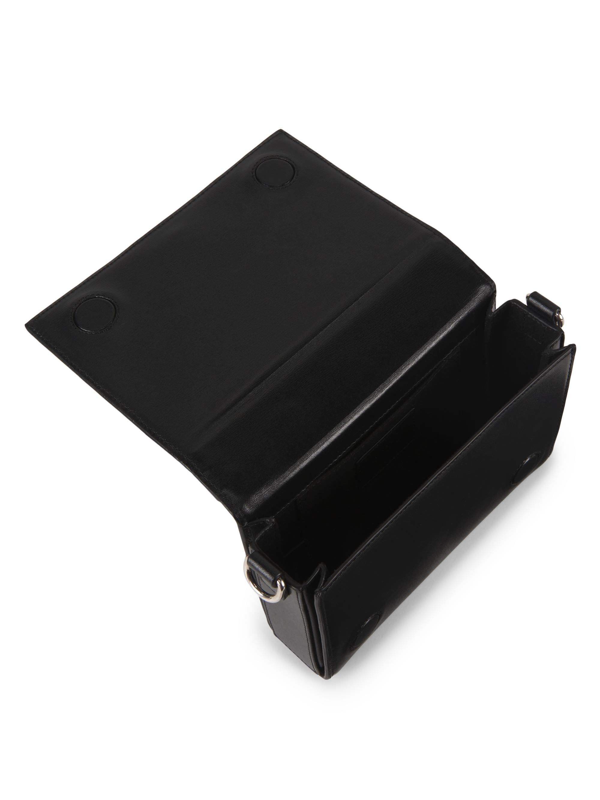 AMI Paris Ami de Coeur Leather Lunch Box Bag | Saks Fifth Avenue