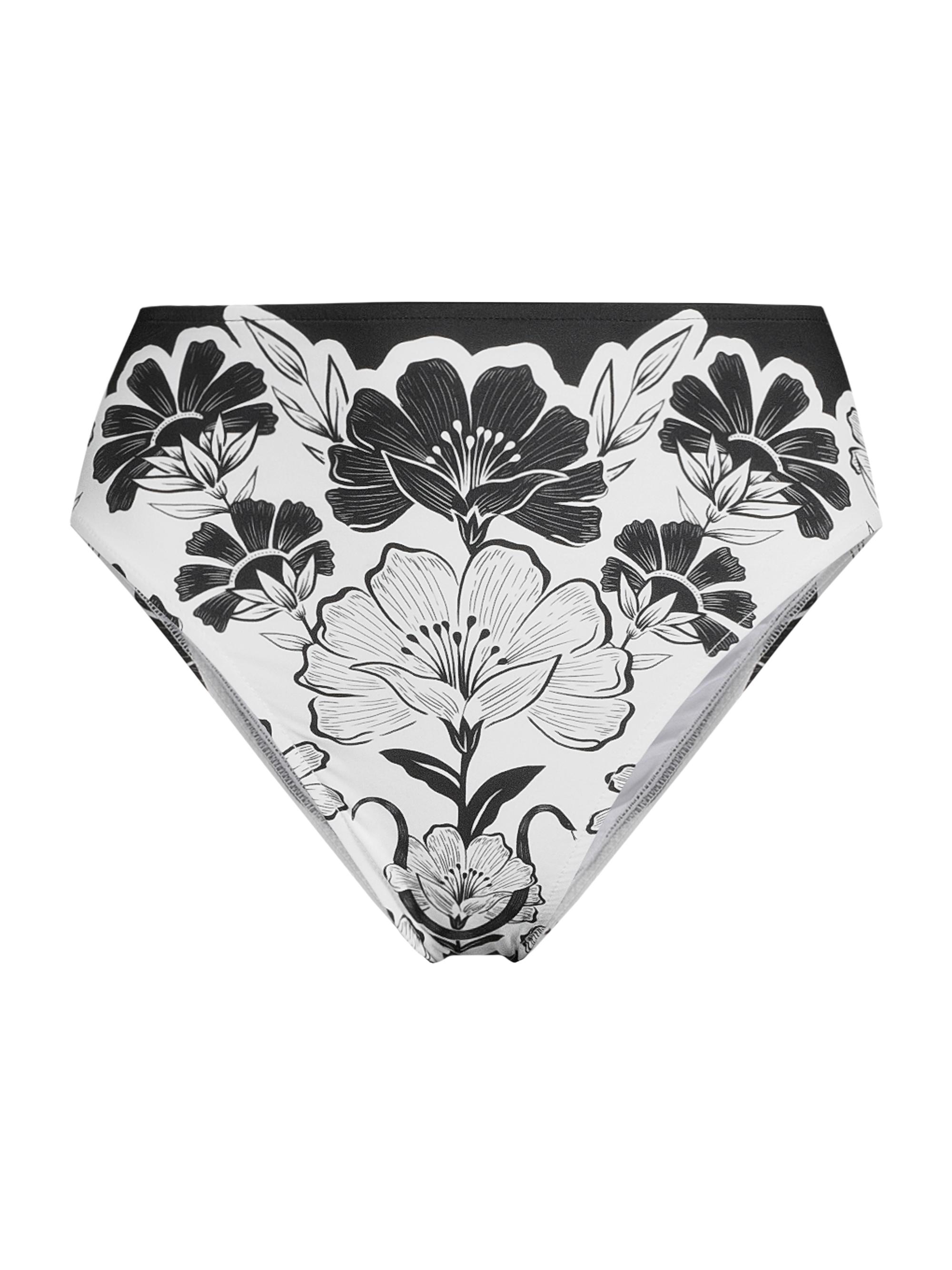 Farm Rio Women's Floral High-Rise Bikini Bottom