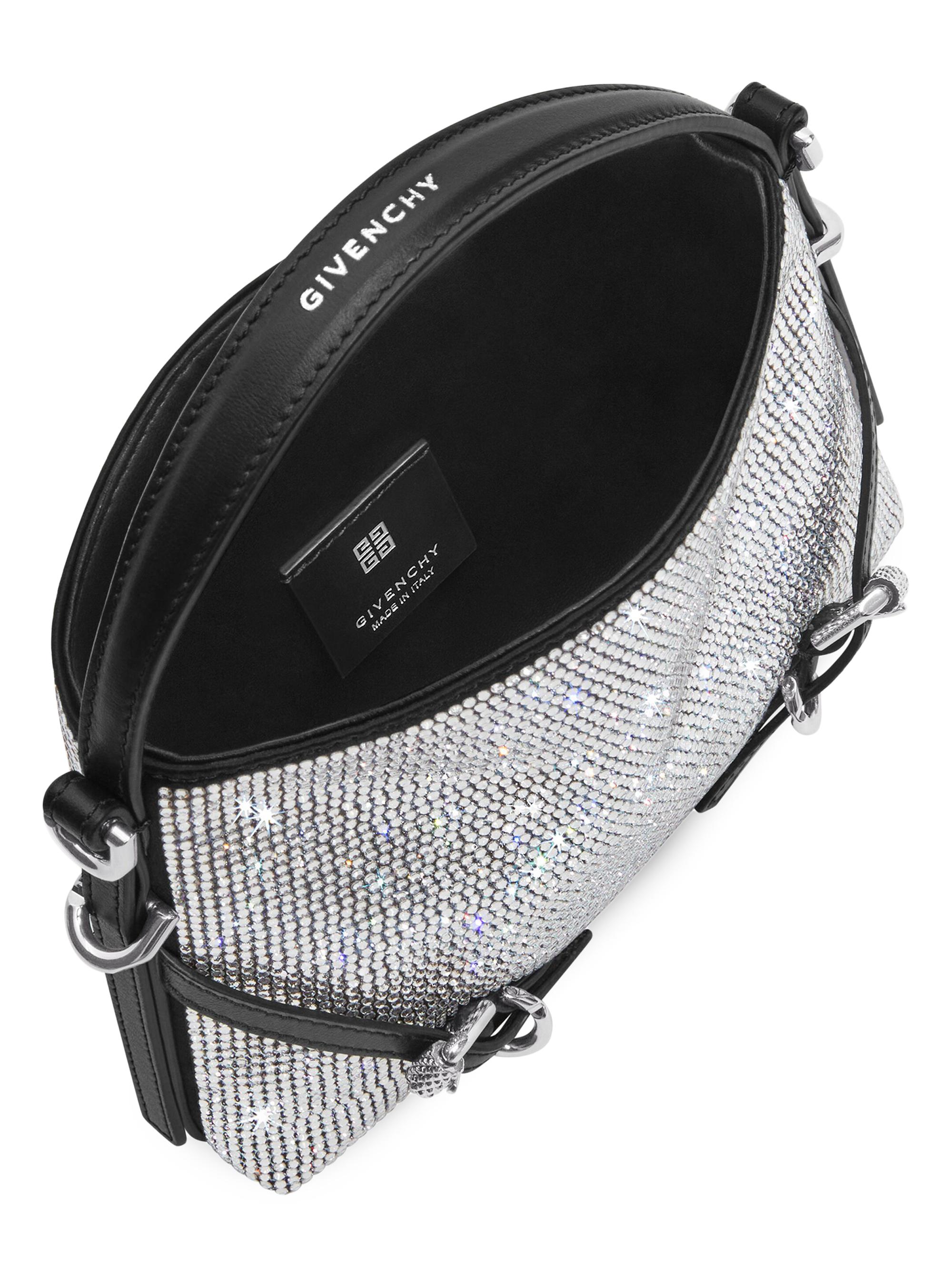 Givenchy Nano Voyou Bag in Satin with Strass Saks Fifth Avenue
