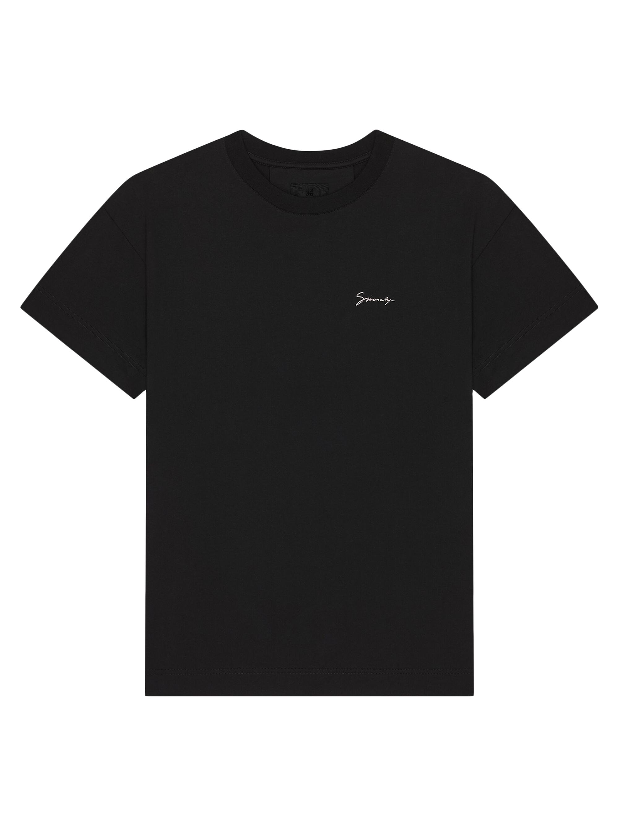 Givenchy Men's T-Shirt in Cotton with Hubert Objects Print - Black