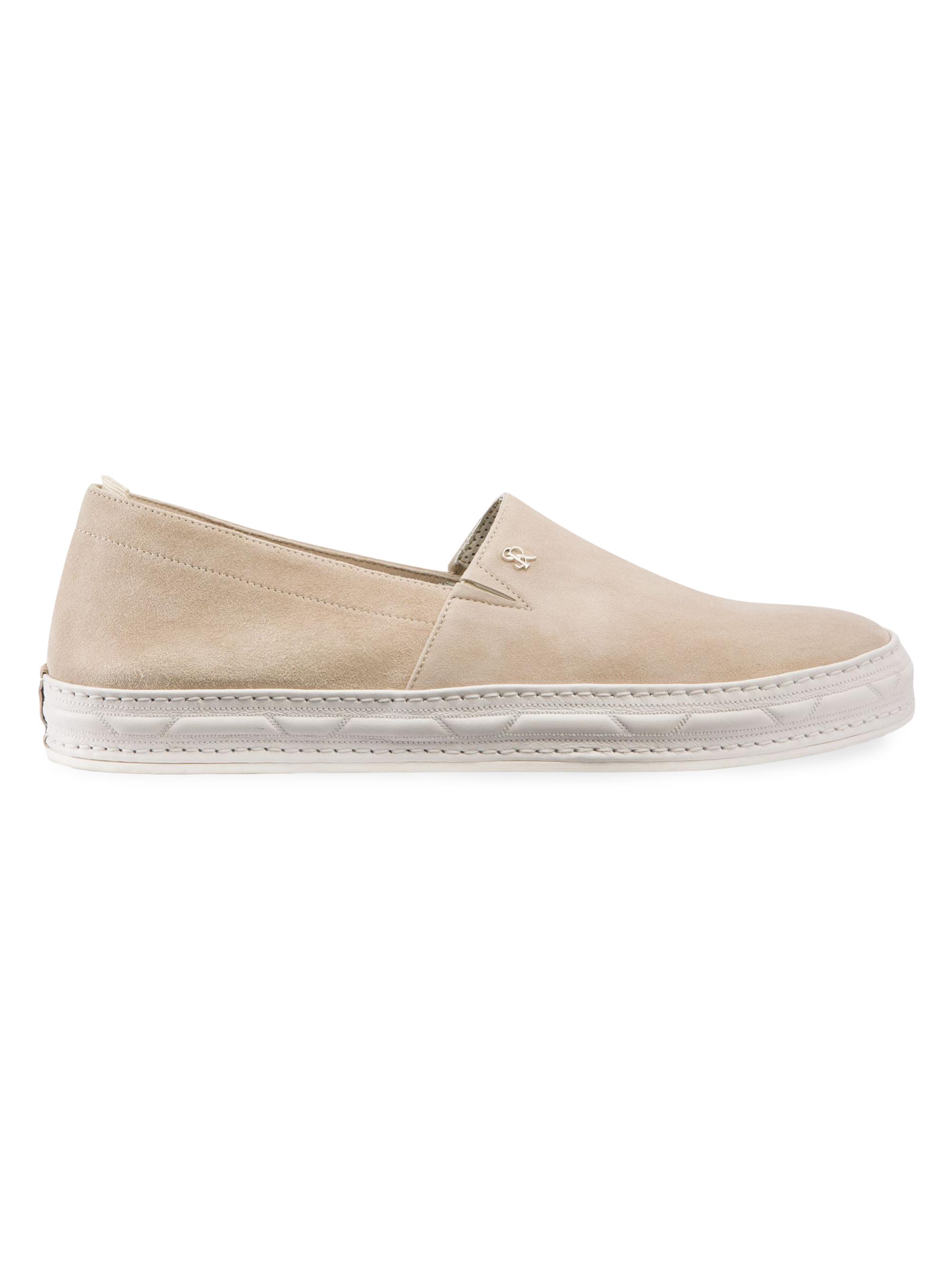 Stefano Ricci Men's Slip on Casual Shoes - Beige