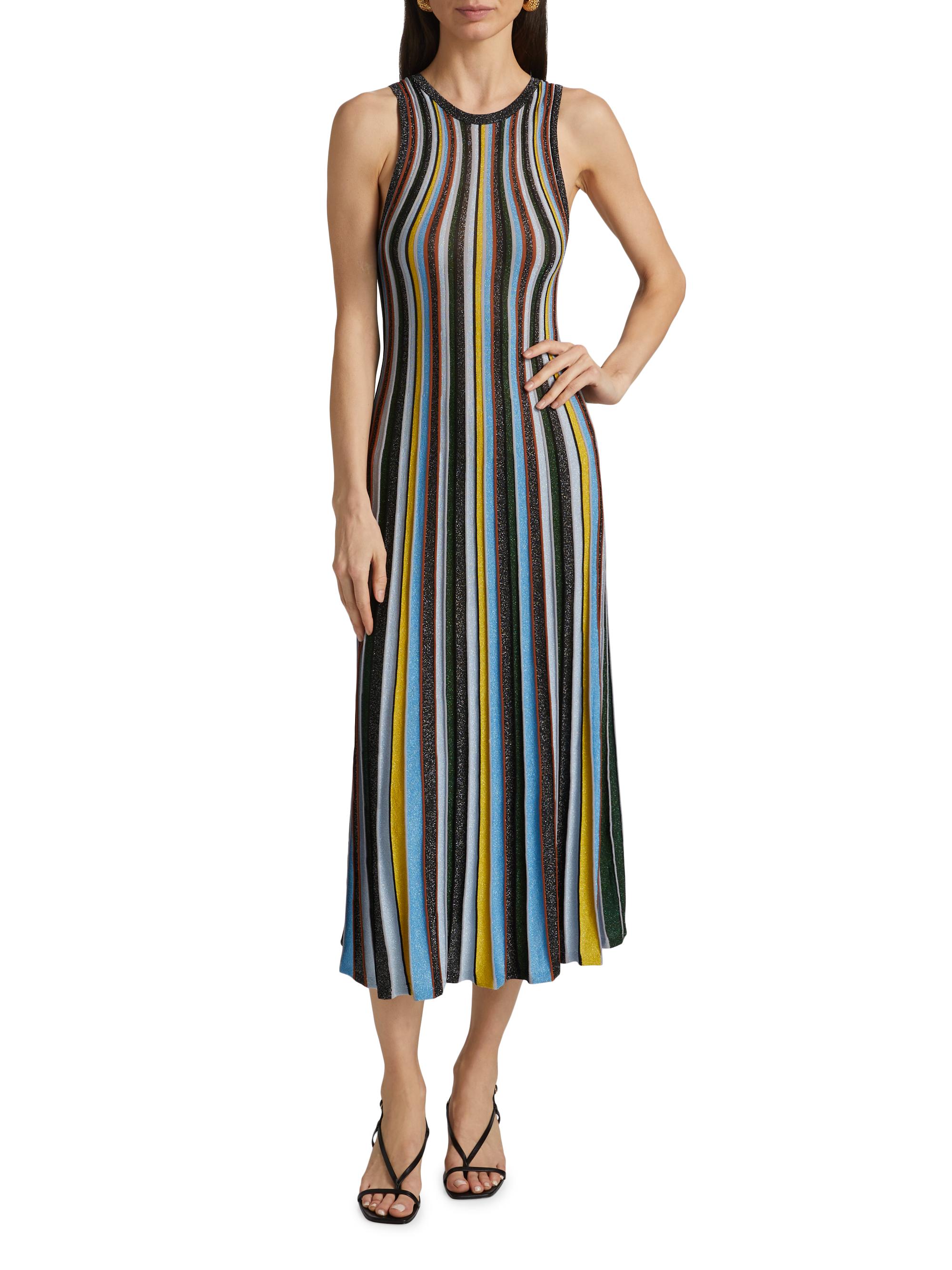 Milly Halter Midi Dress