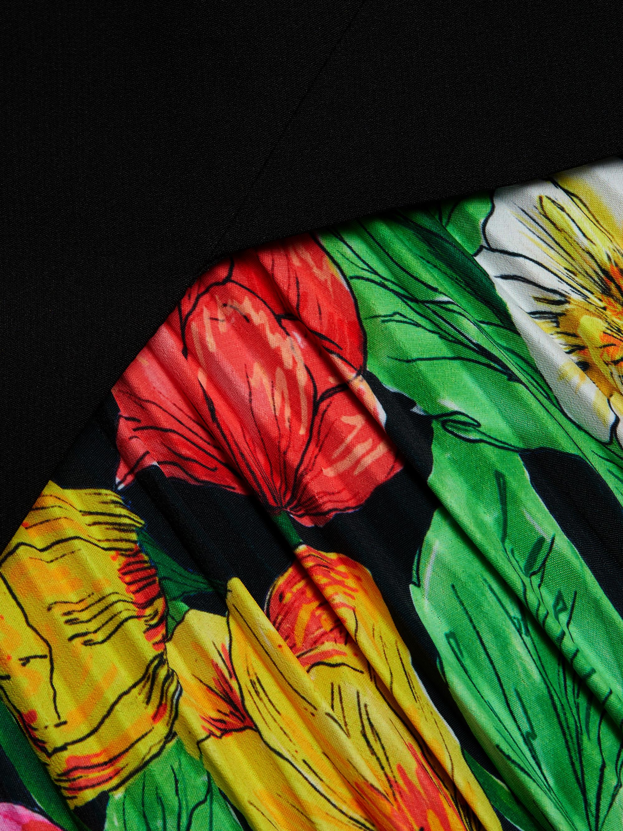 Milly Haddy Tulip Rosette Pleated Minidress | Saks Fifth Avenue