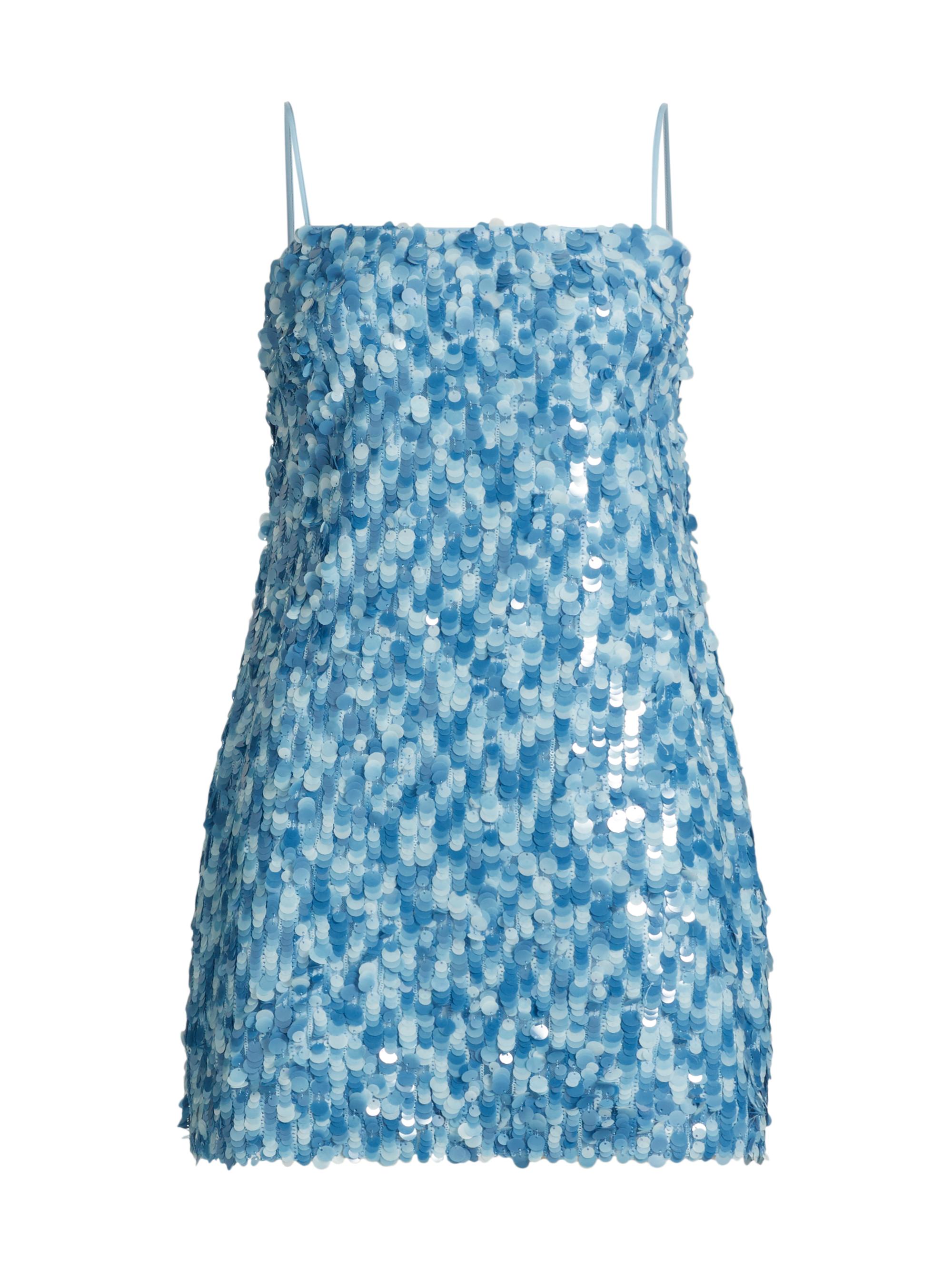 Milly Rowen Beaded Tweed Minidress | Saks Fifth Avenue