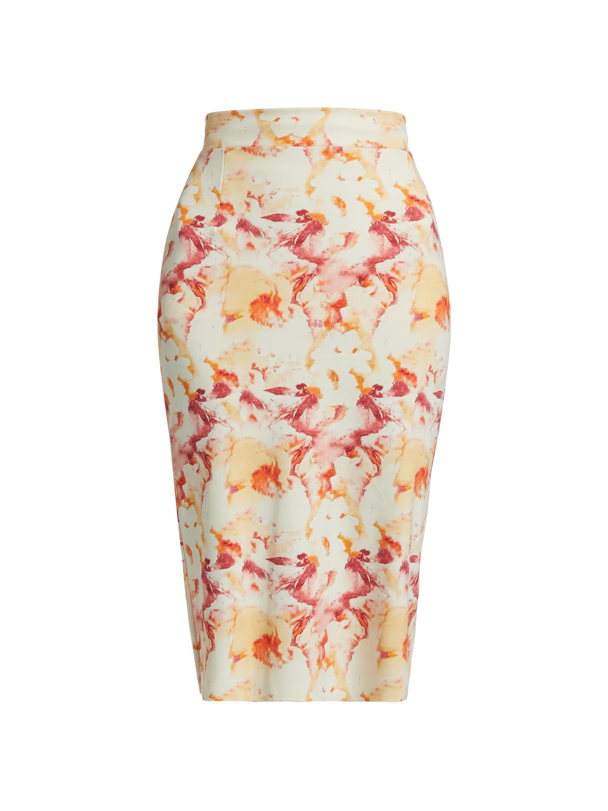 Chiara Boni La Petite Robe Women's Lumi Floral Pencil Skirt - Summer Wind