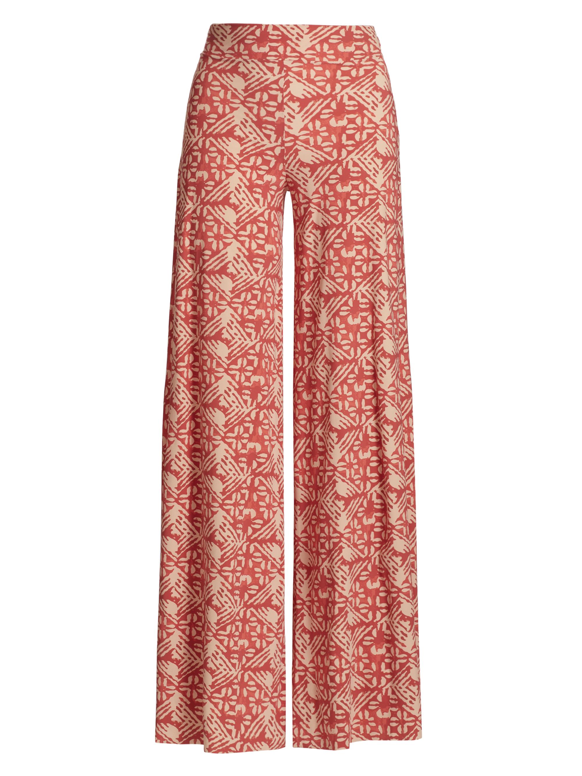 Chiara Boni La Petite Robe Women's Skyla Printed Jersey Wide-Leg Pants - India