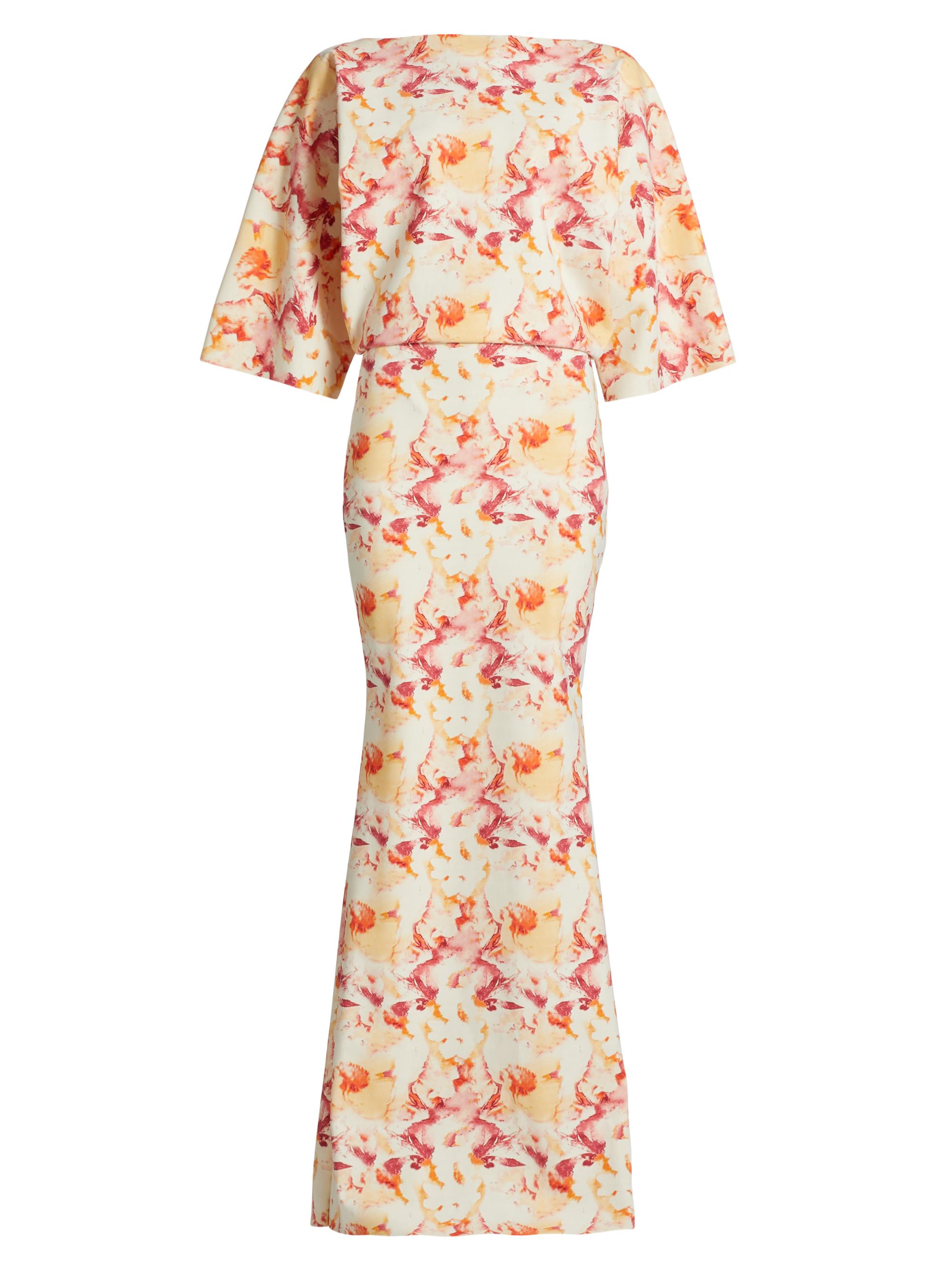 Chiara Boni La Petite Robe Women's Toshio Floral Jersey Crewneck Maxi Dress - Summer Wind