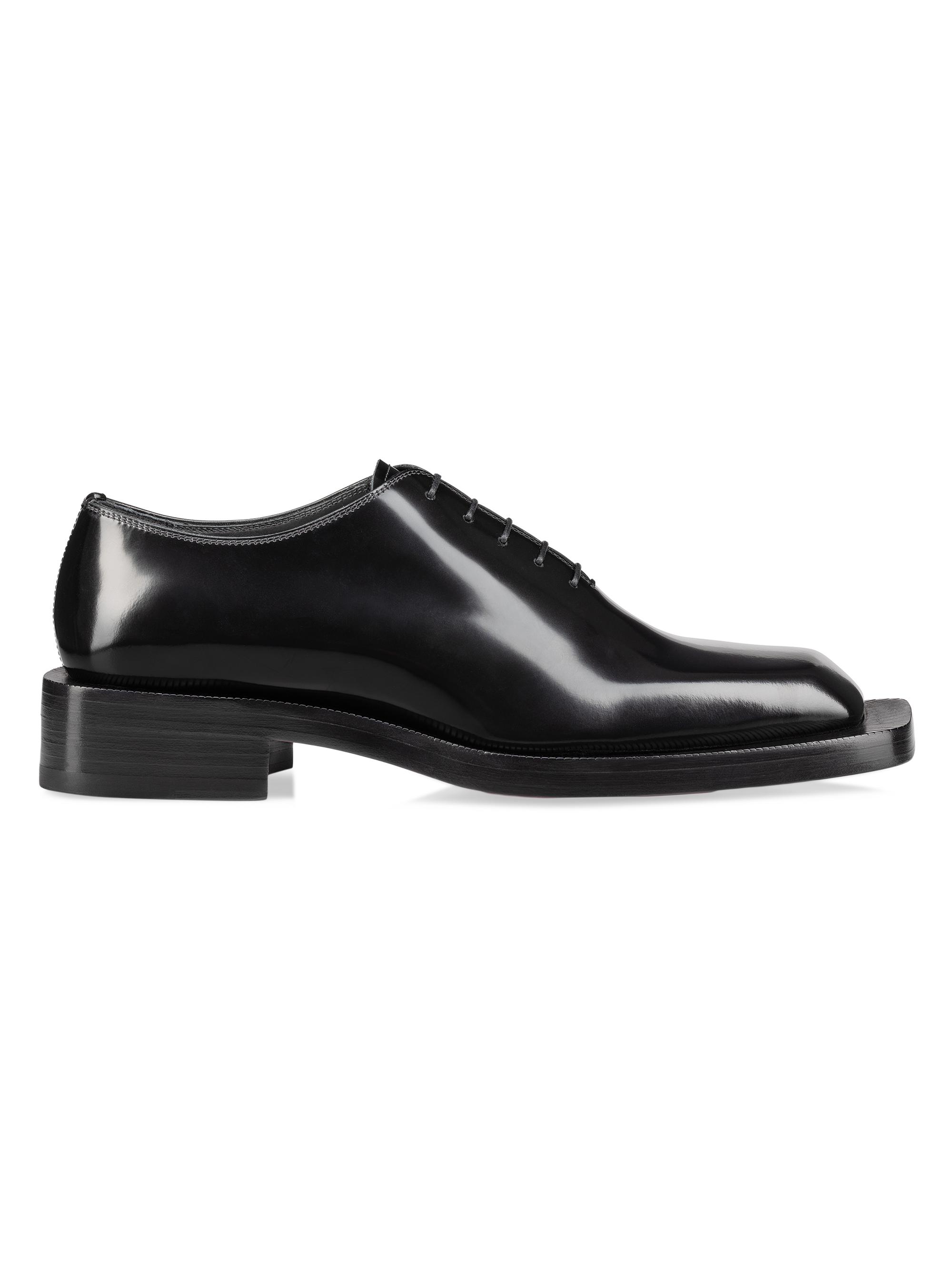 Christian Louboutin Men's Caraca Leather Oxford Shoes - Black