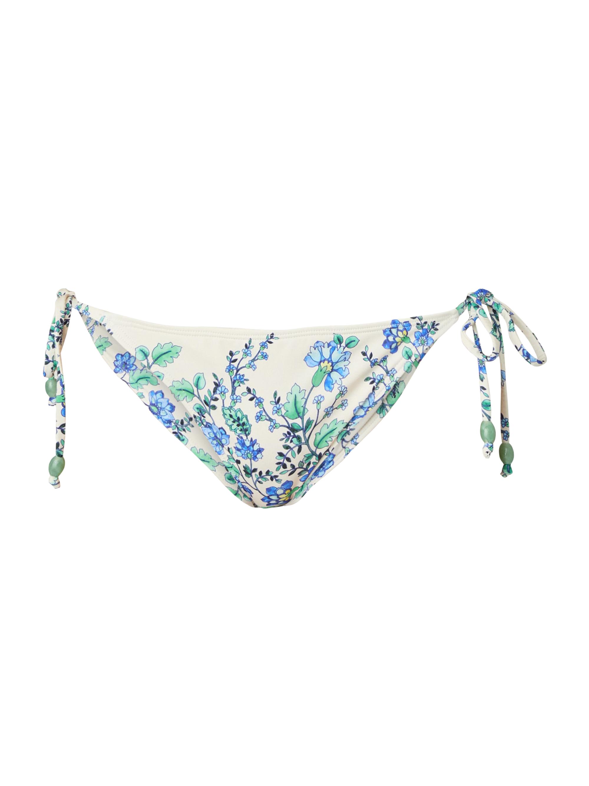 Shoshanna Women's Floral Swim Bottom - Ocean Blue Multi
