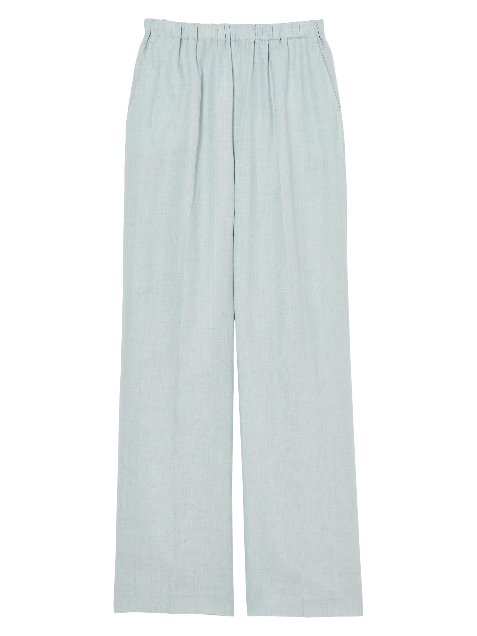 Marina Rinaldi Women's Rocco Linen Trousers - Sage Green