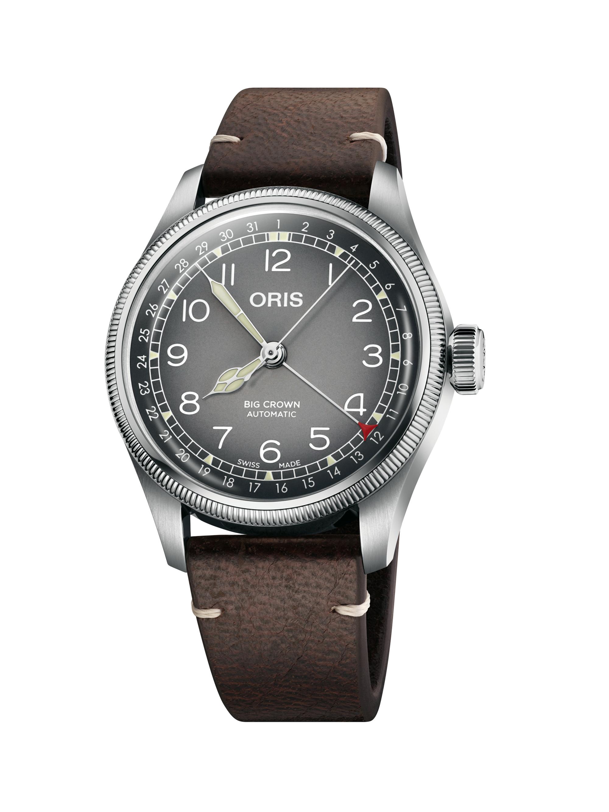 Oris Men's Big Crown  x Cervo Volante Stainless Steel & Leather Strap Watch/38MM - Brown