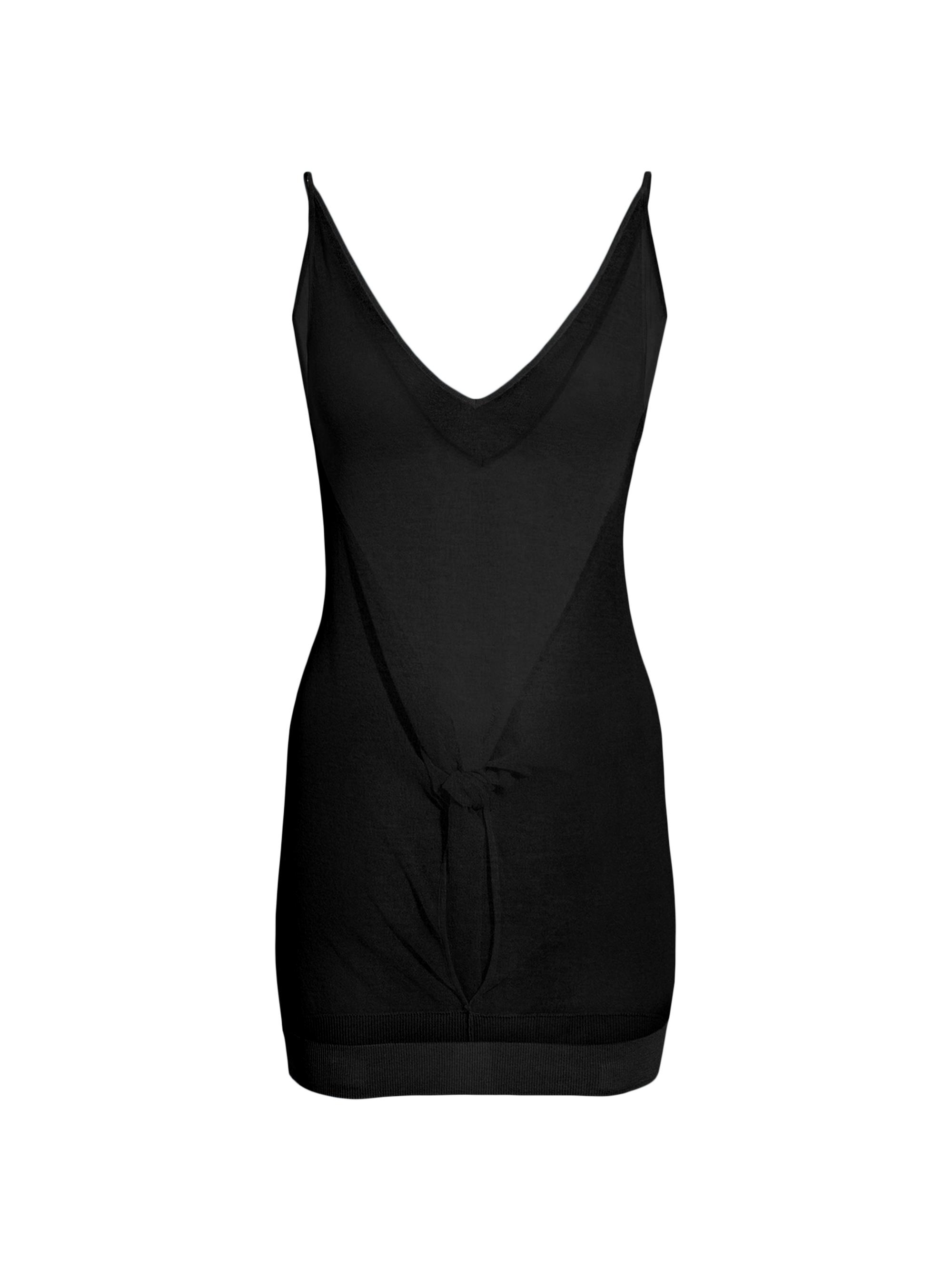 Jacquemus Women's Sperone Mesh Minidress - Black