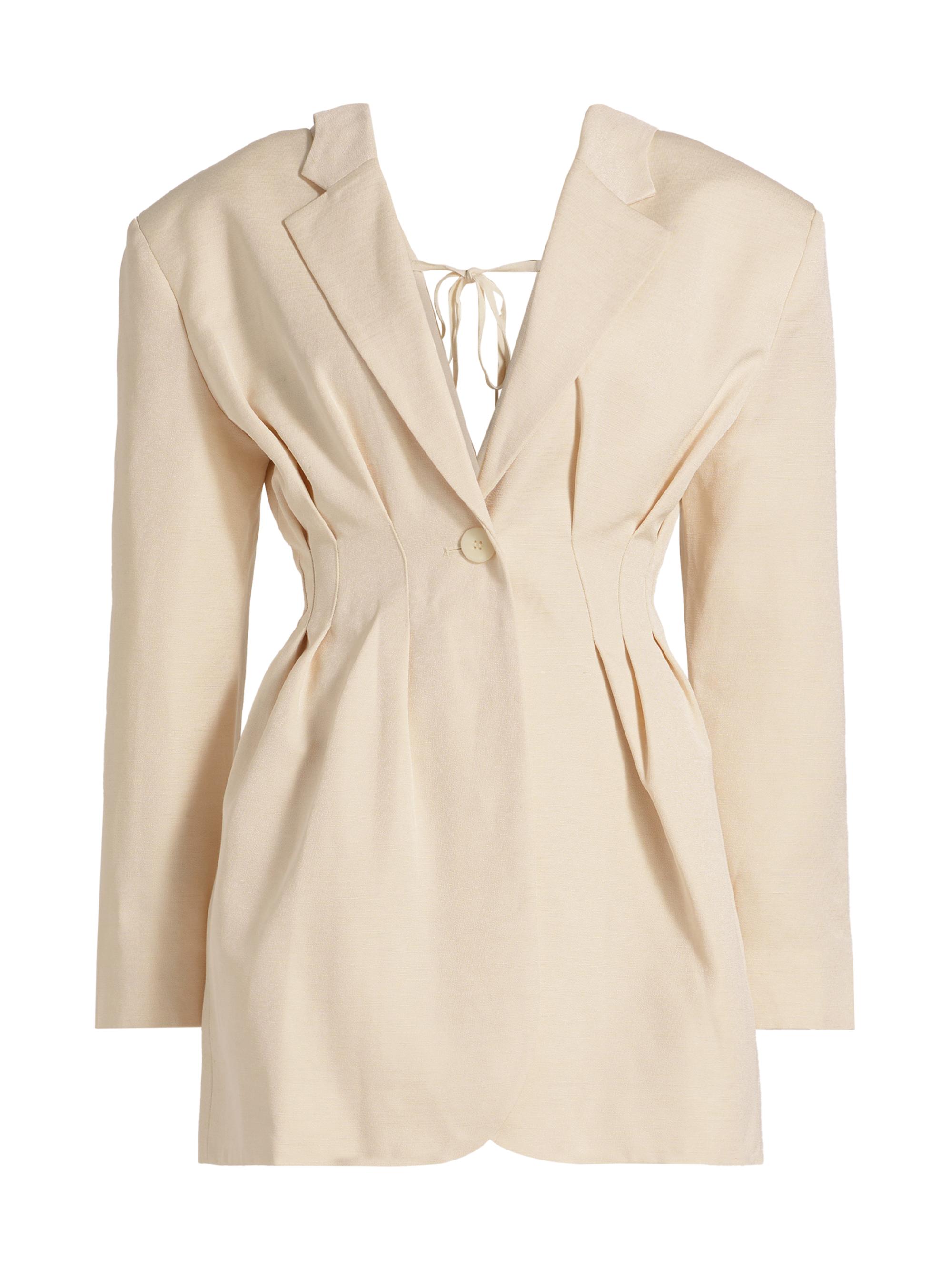 Jacquemus Women's La Robe Camargue Minidress - Light Beige