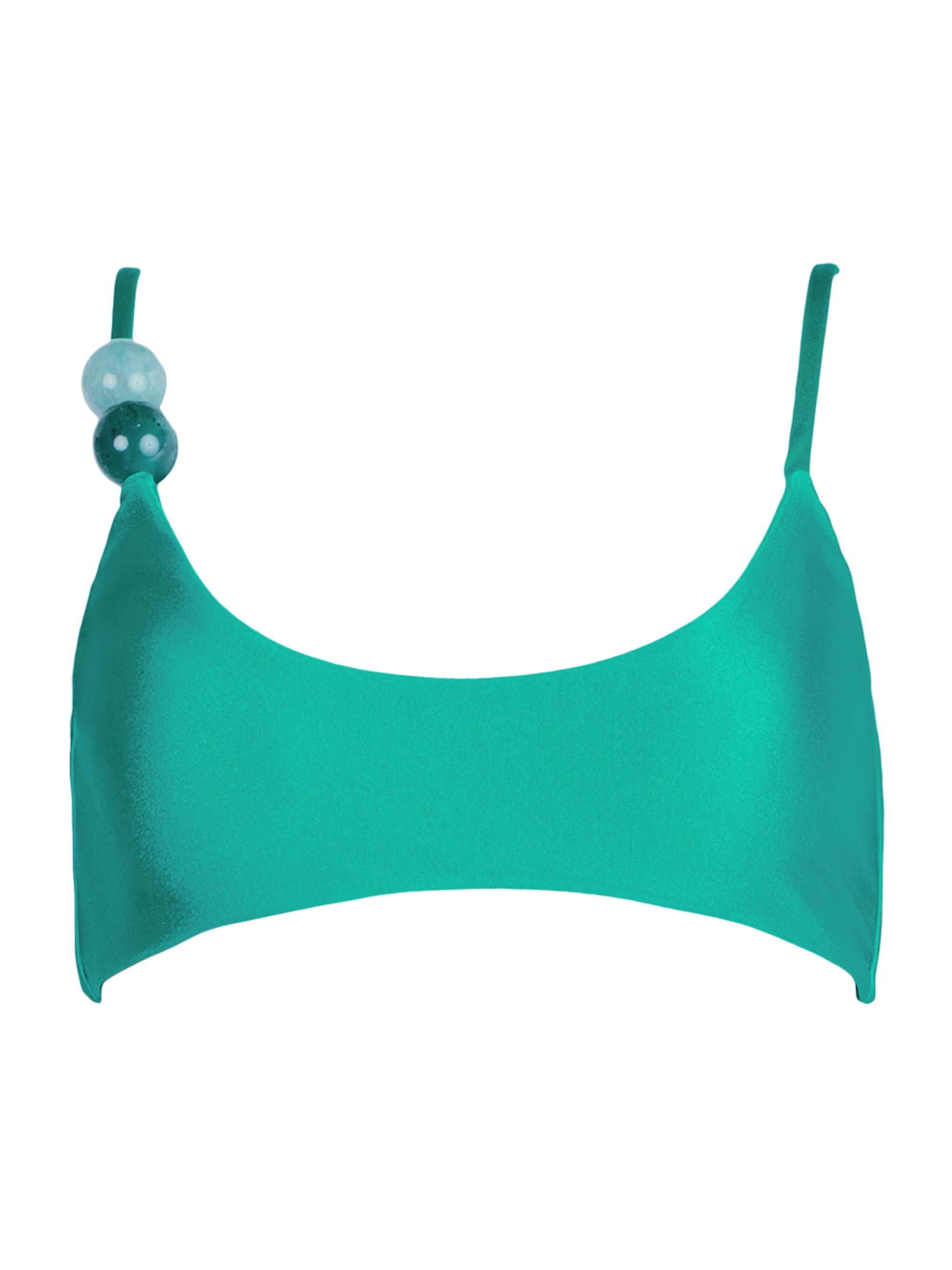 Itala Beaded Bikini Top